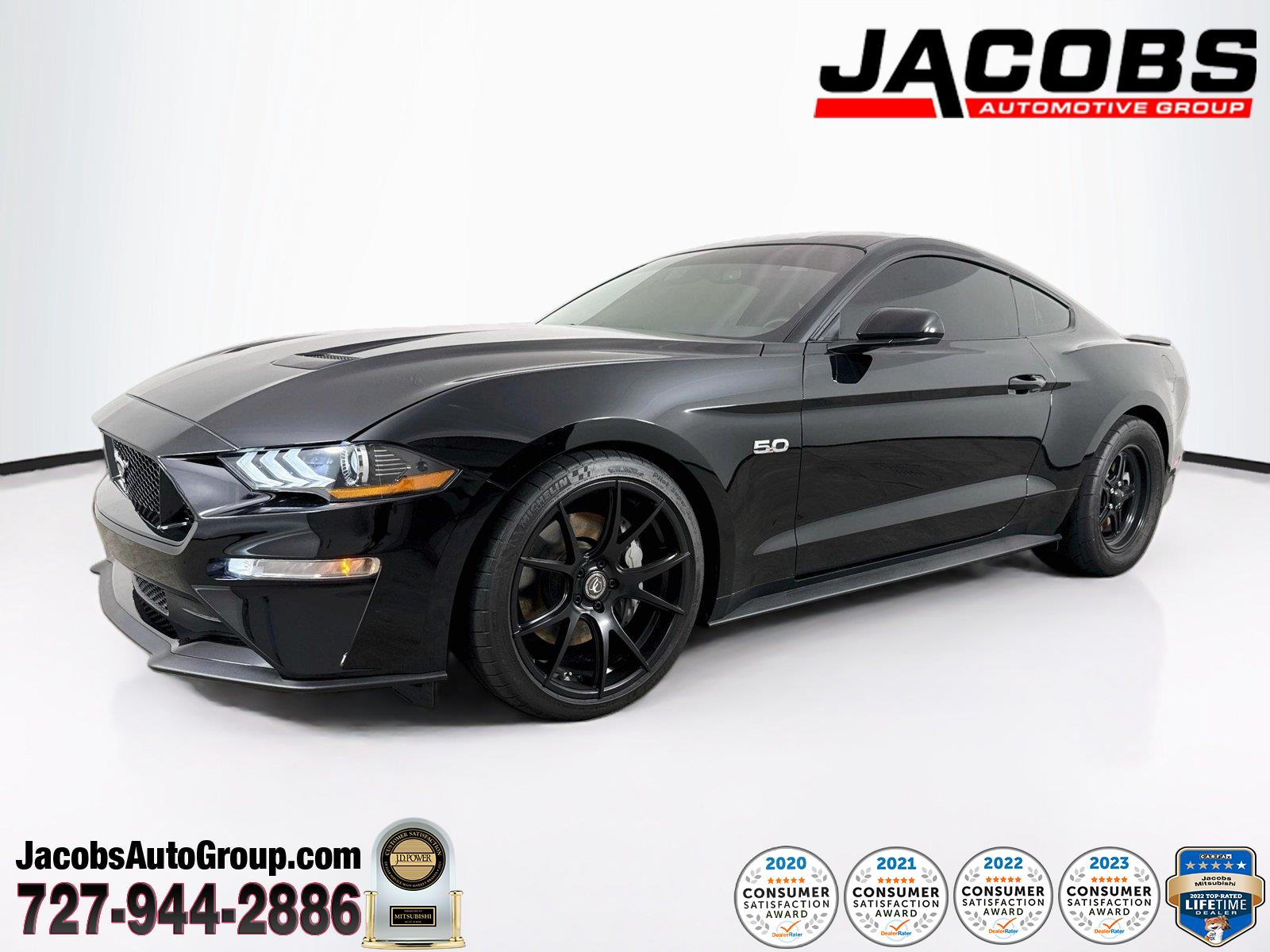 Shadow Black 2020 Ford Mustang Coupe Rear-Wheel Drive 6-Speed Manual