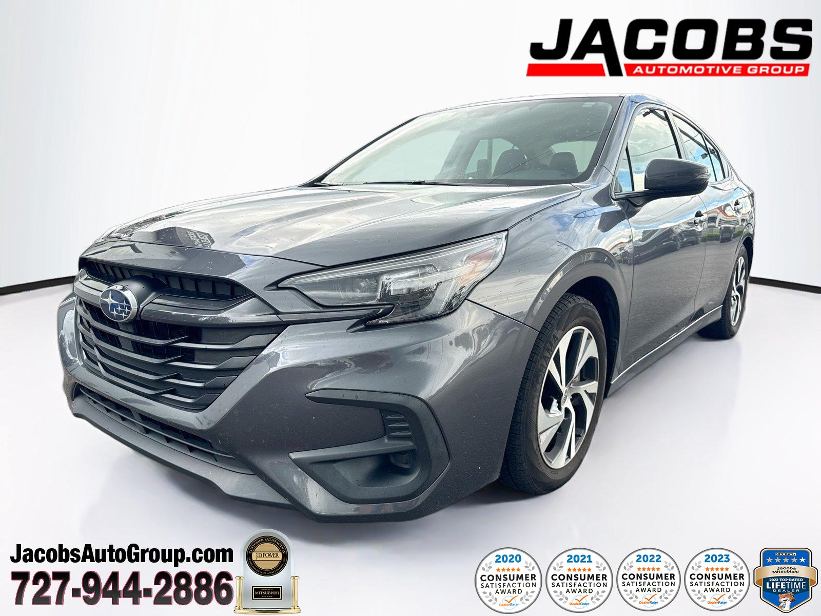 Magnetite Gray Metallic 2025 Subaru Legacy Sedan All-Wheel Drive Continuously Variable Transmission