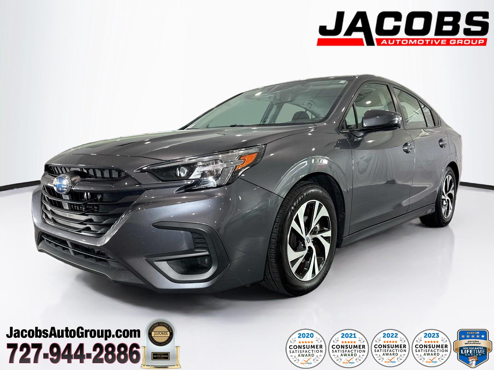 Magnetite Gray Metallic 2025 Subaru Legacy Sedan All-Wheel Drive Continuously Variable Transmission