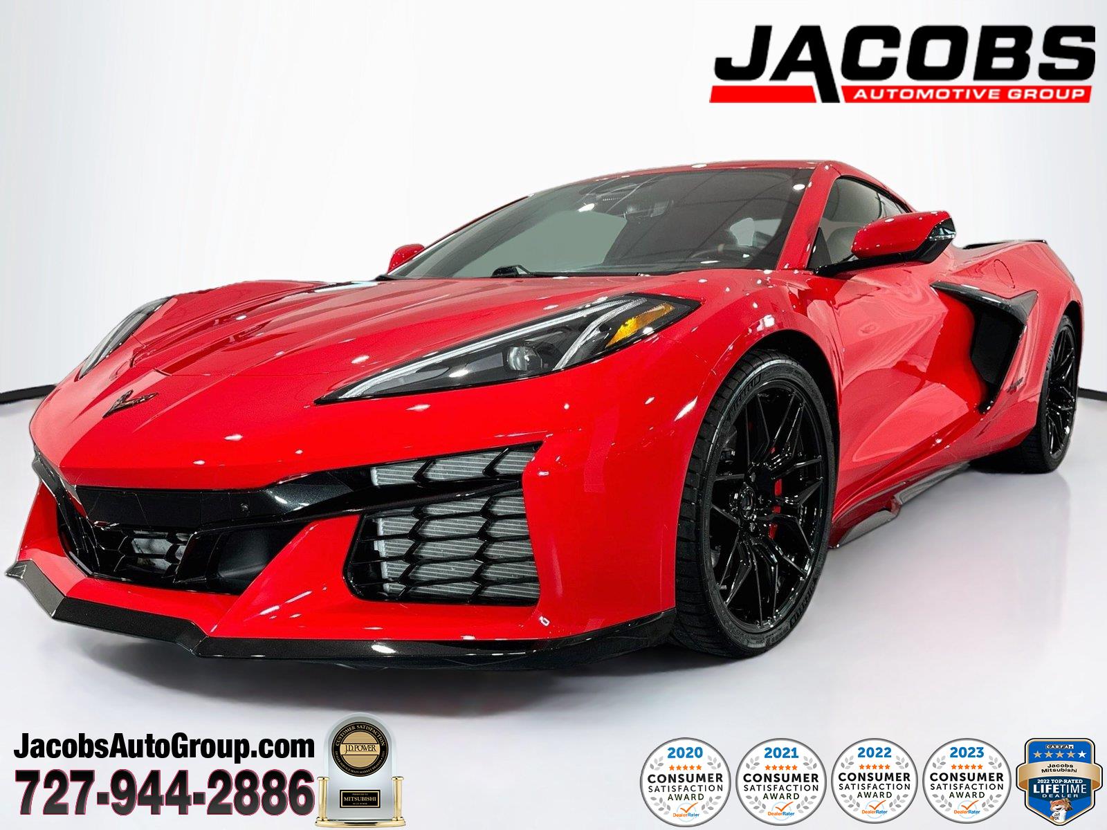 Torch Red 2026 Chevrolet Corvette Coupe Rear-Wheel Drive 8-Speed Dual Clutch