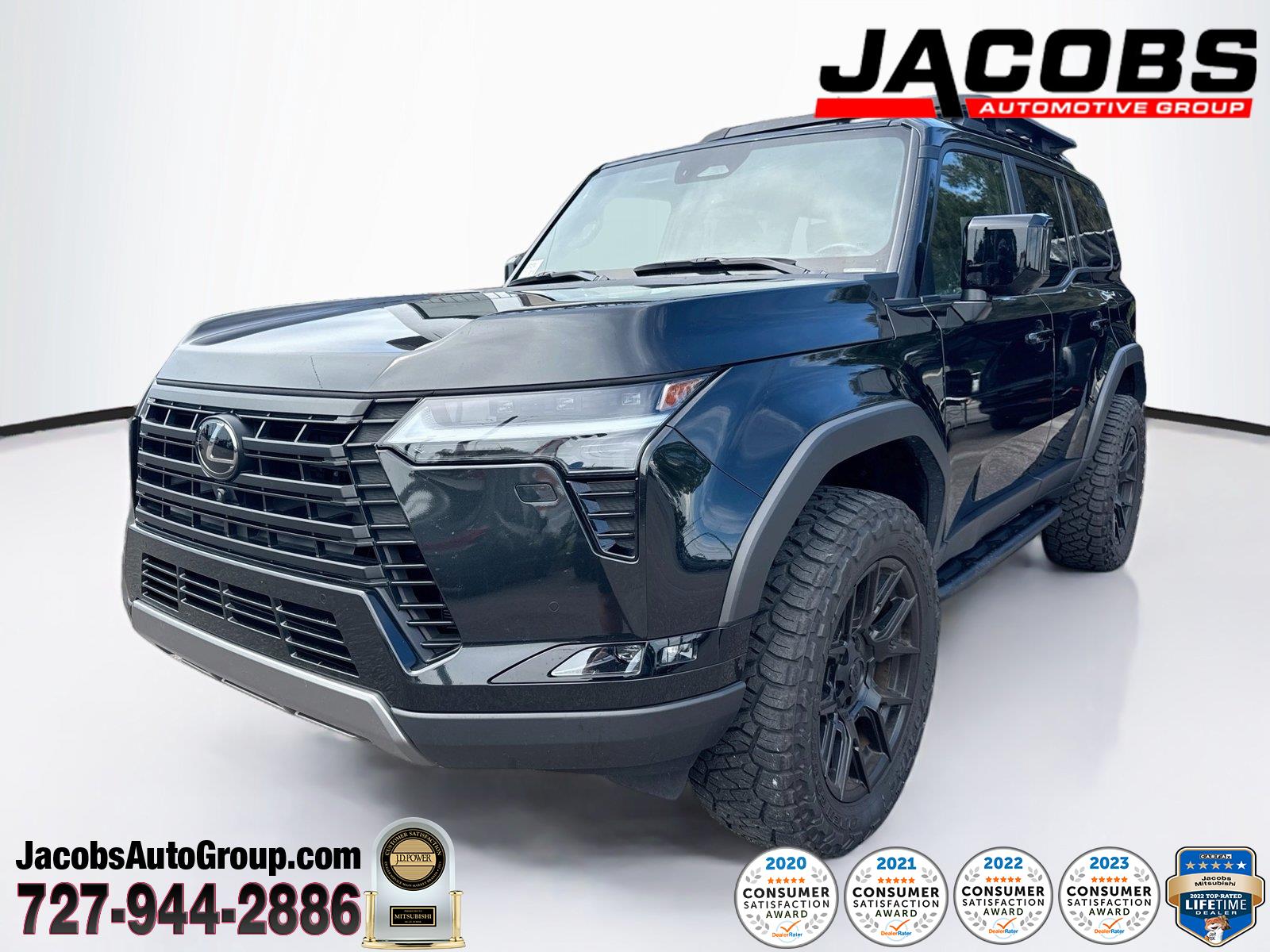 Black (Caviar) 2024 Lexus GX SUV / Crossover All-Wheel Drive Automatic