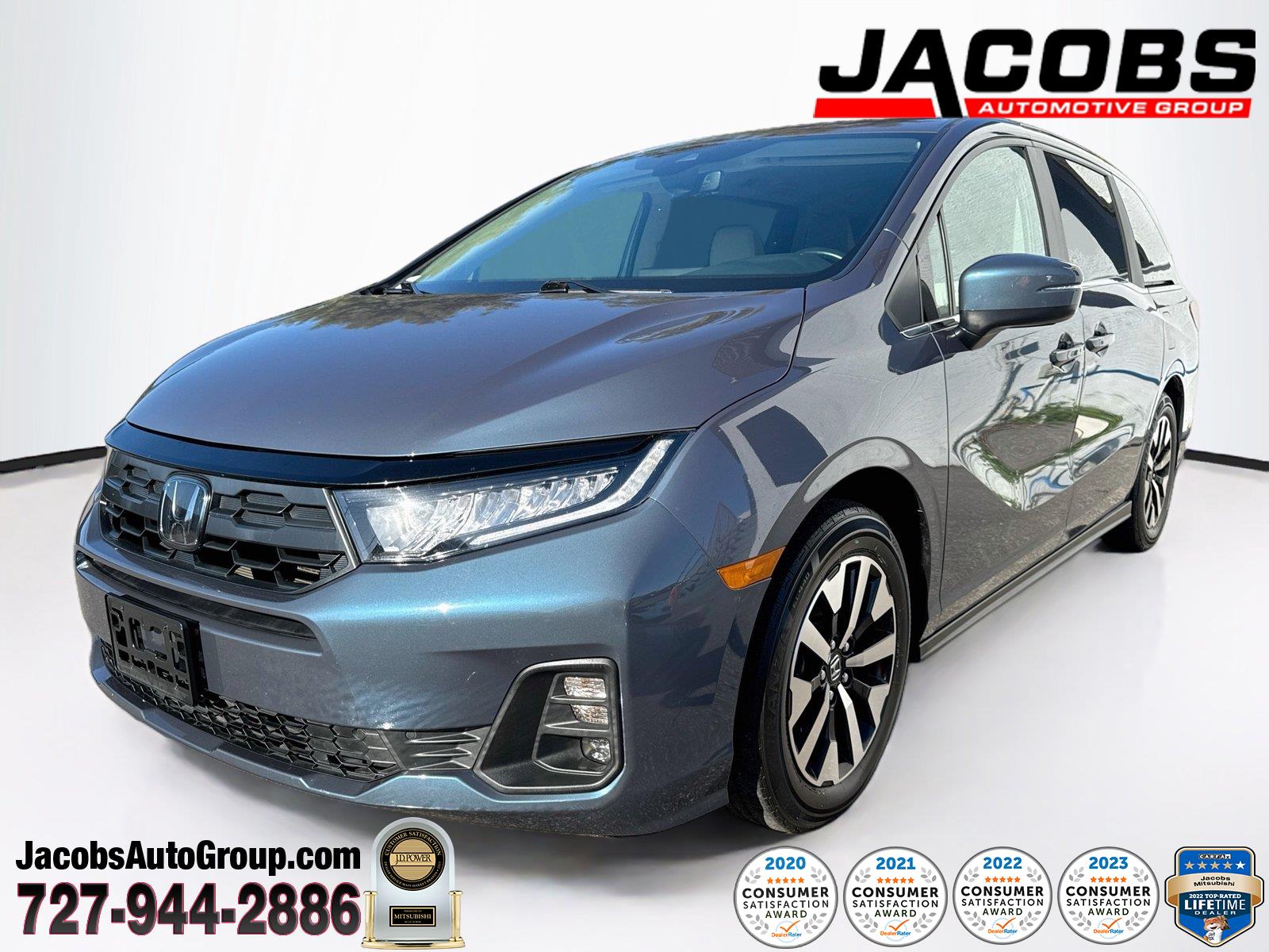 Smoke Blue Pearl 2025 Honda Odyssey Minivan Front-Wheel Drive Automatic