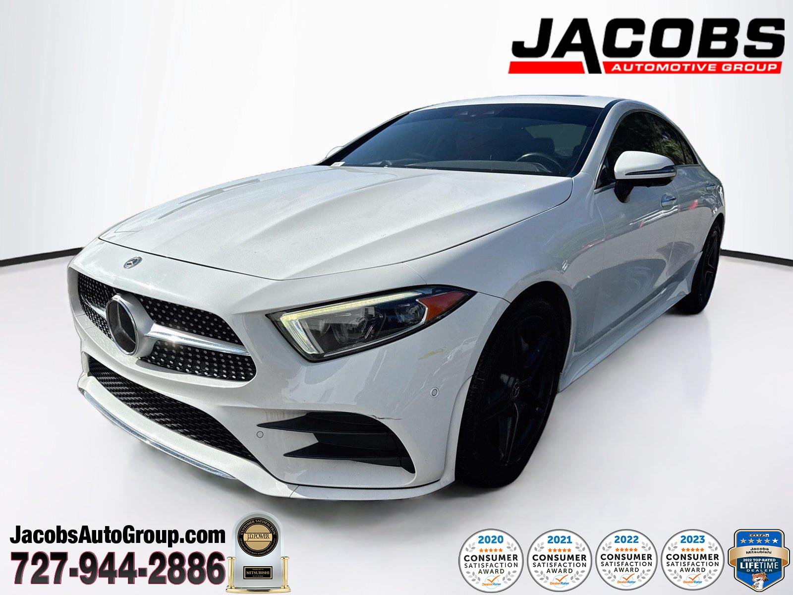 Polar White 2021 Mercedes-Benz CLS Coupe All-Wheel Drive Automatic