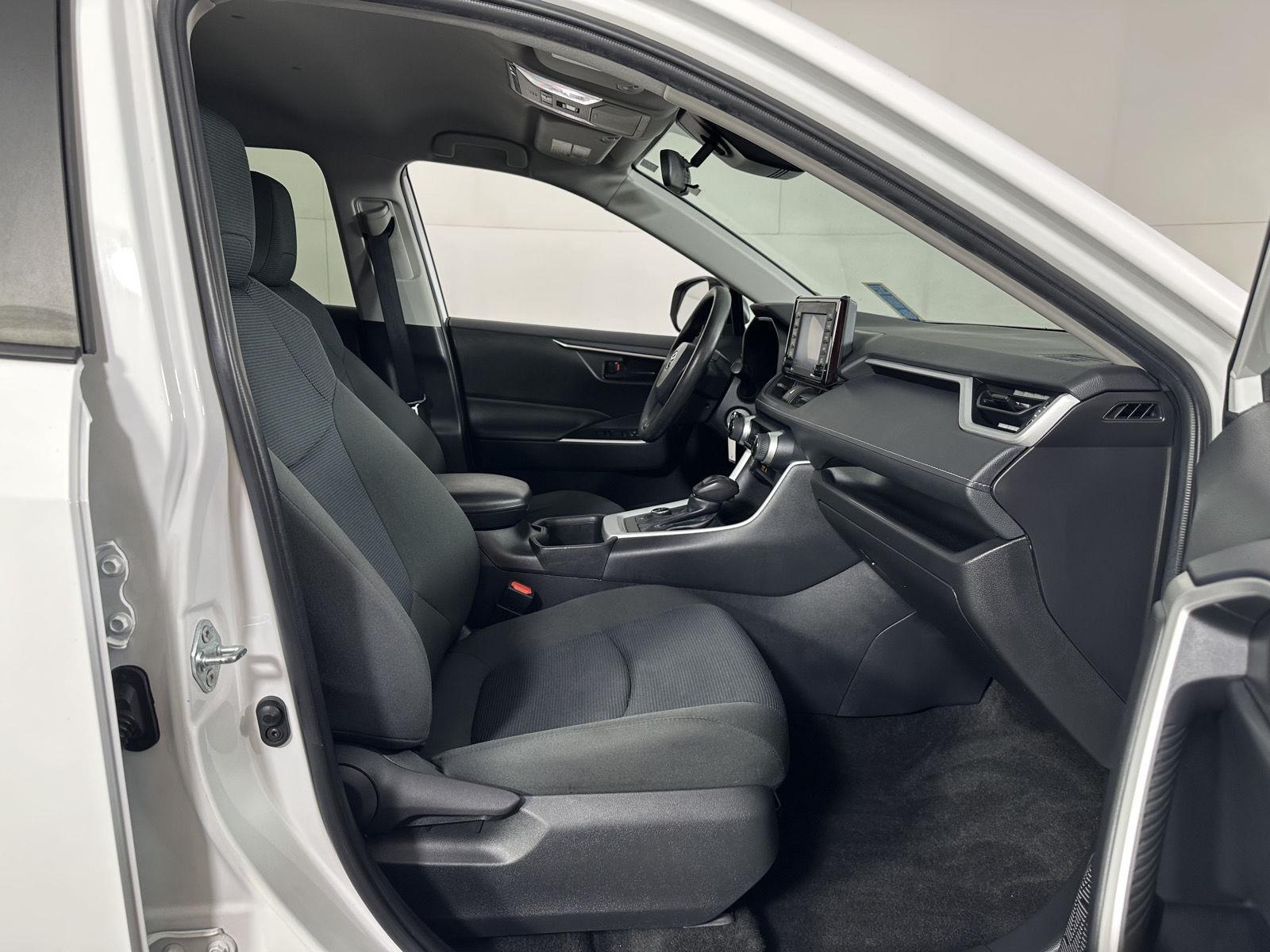 Certified Used 2022 White Toyota Hybrid LE image 2