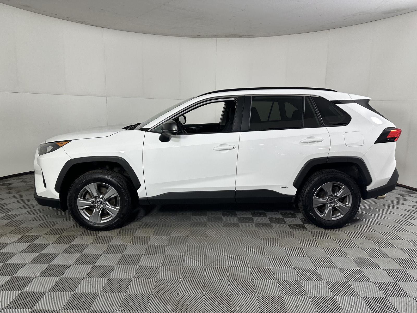 Certified Used 2022 White Toyota Hybrid LE image 6