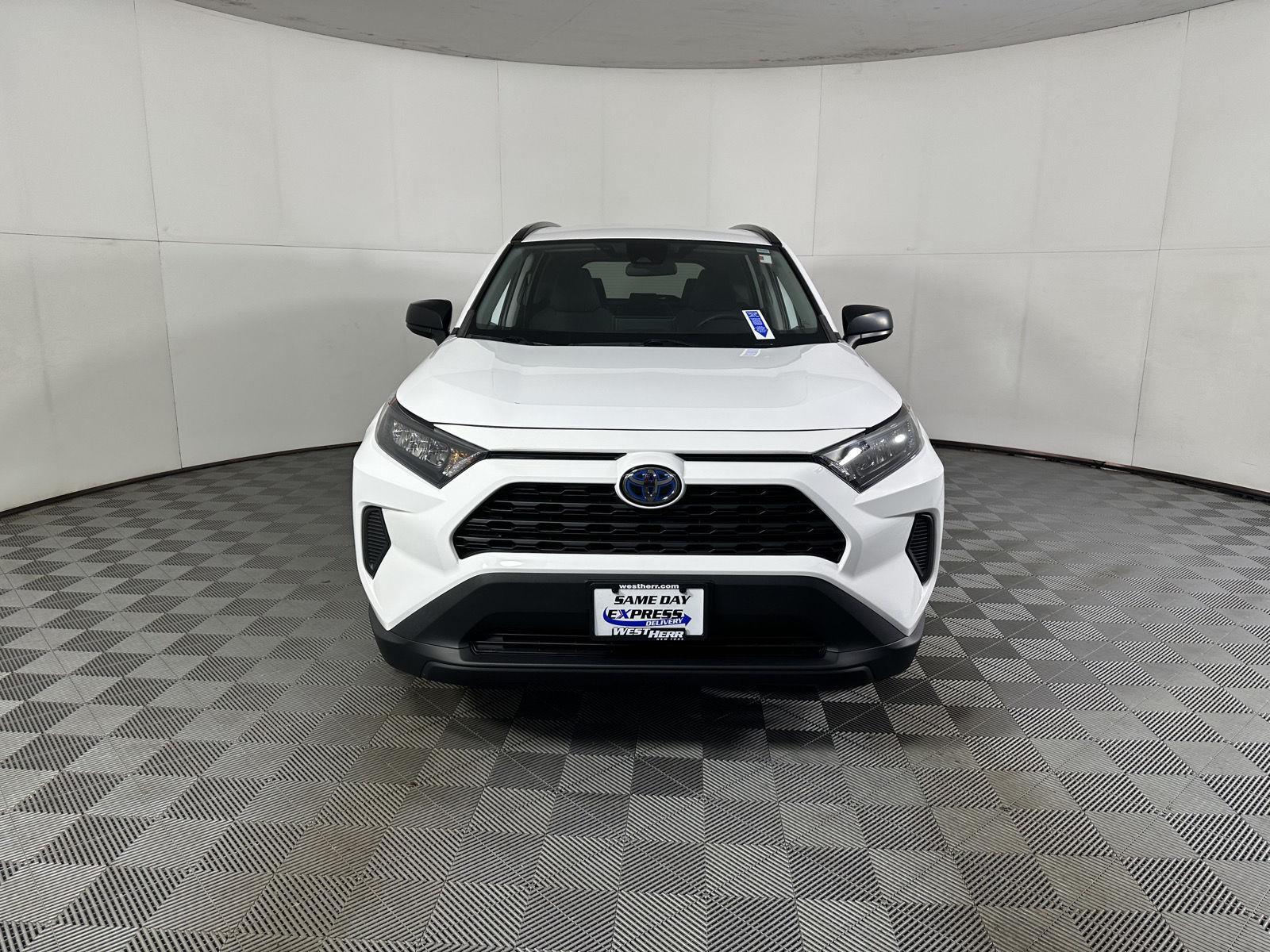 Certified Used 2022 White Toyota Hybrid LE image 21