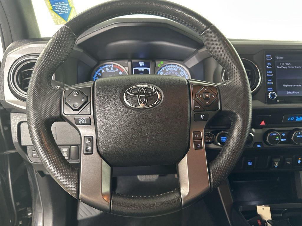 Used 2021 Midnight Black Metallic Toyota TRD Off-Road image 13