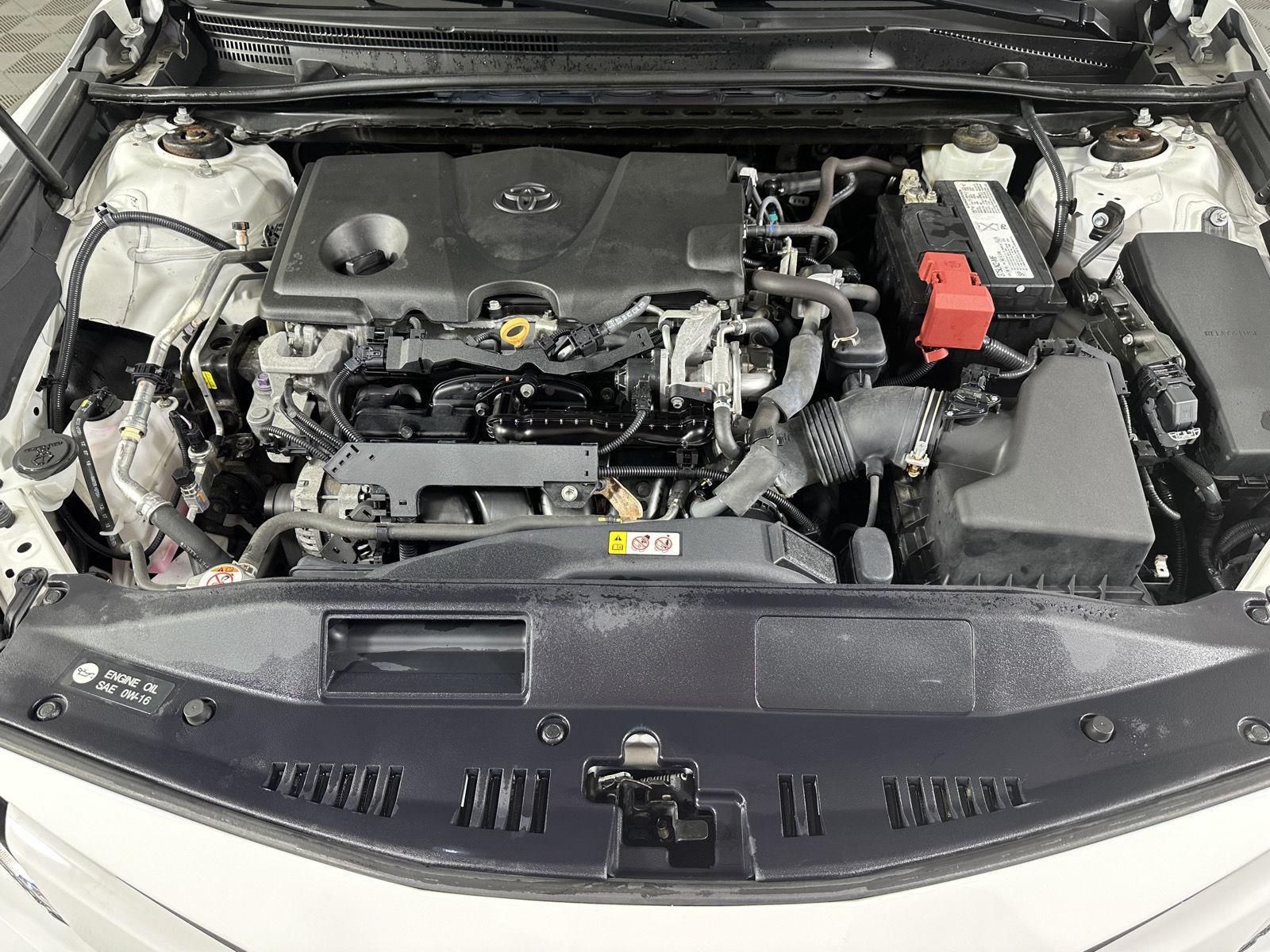 Used 2019 Super White Toyota LE image 12