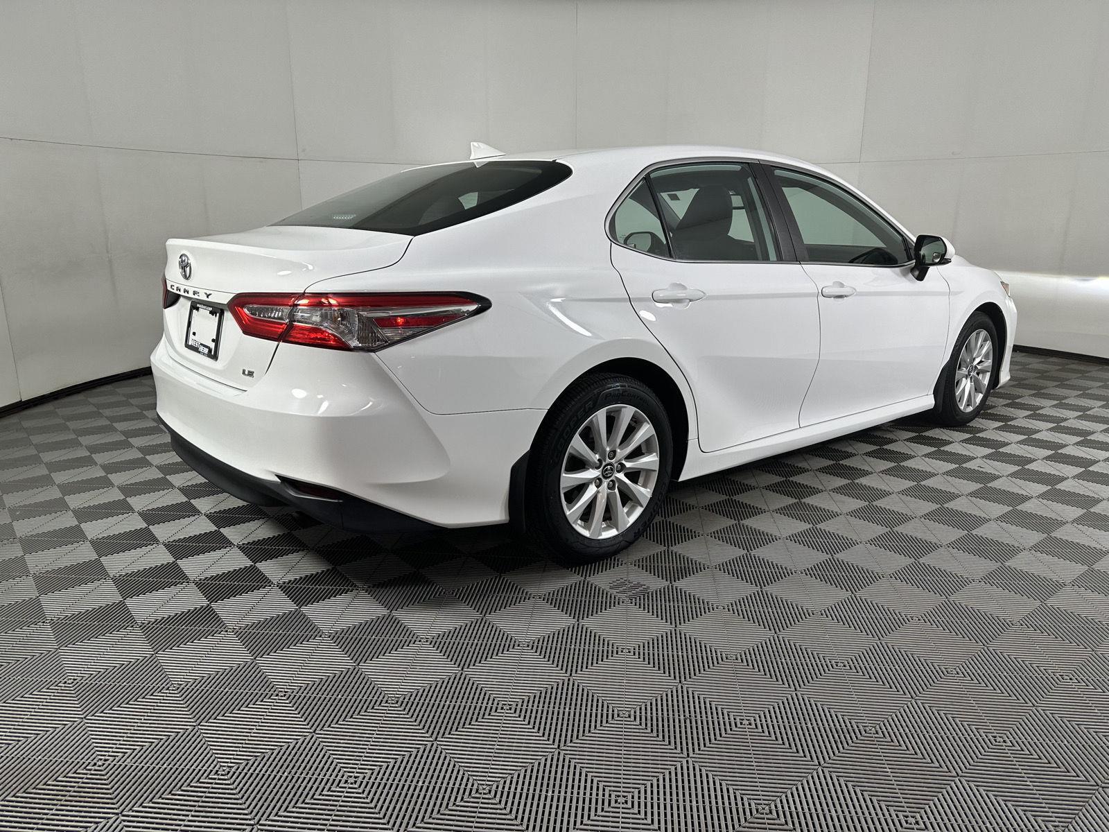 Used 2019 Super White Toyota LE image 13