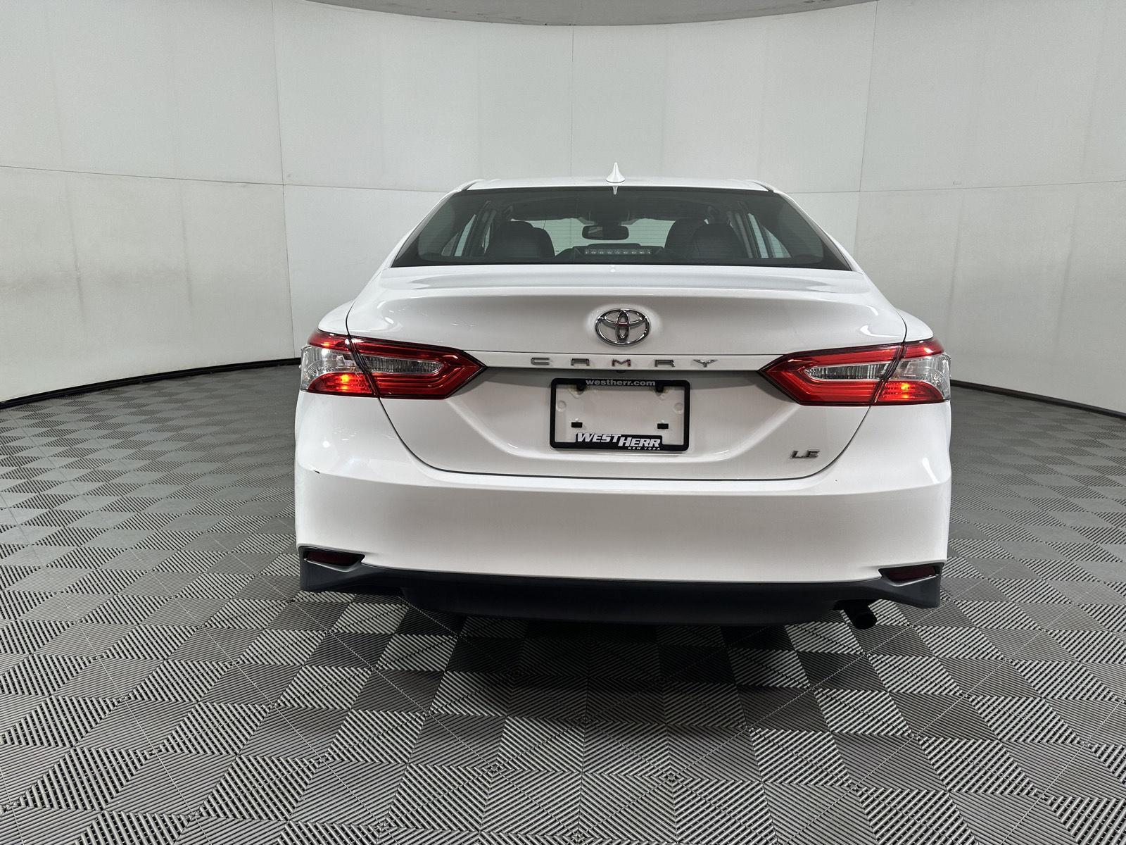 Used 2019 Super White Toyota LE image 14