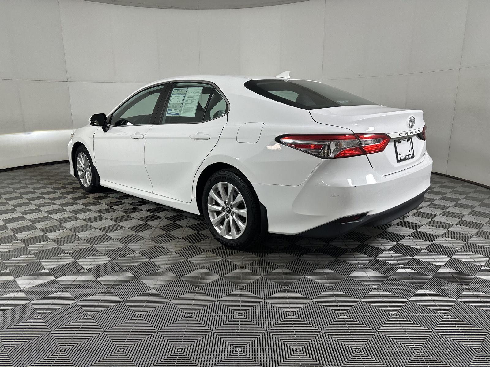 Used 2019 Super White Toyota LE image 15