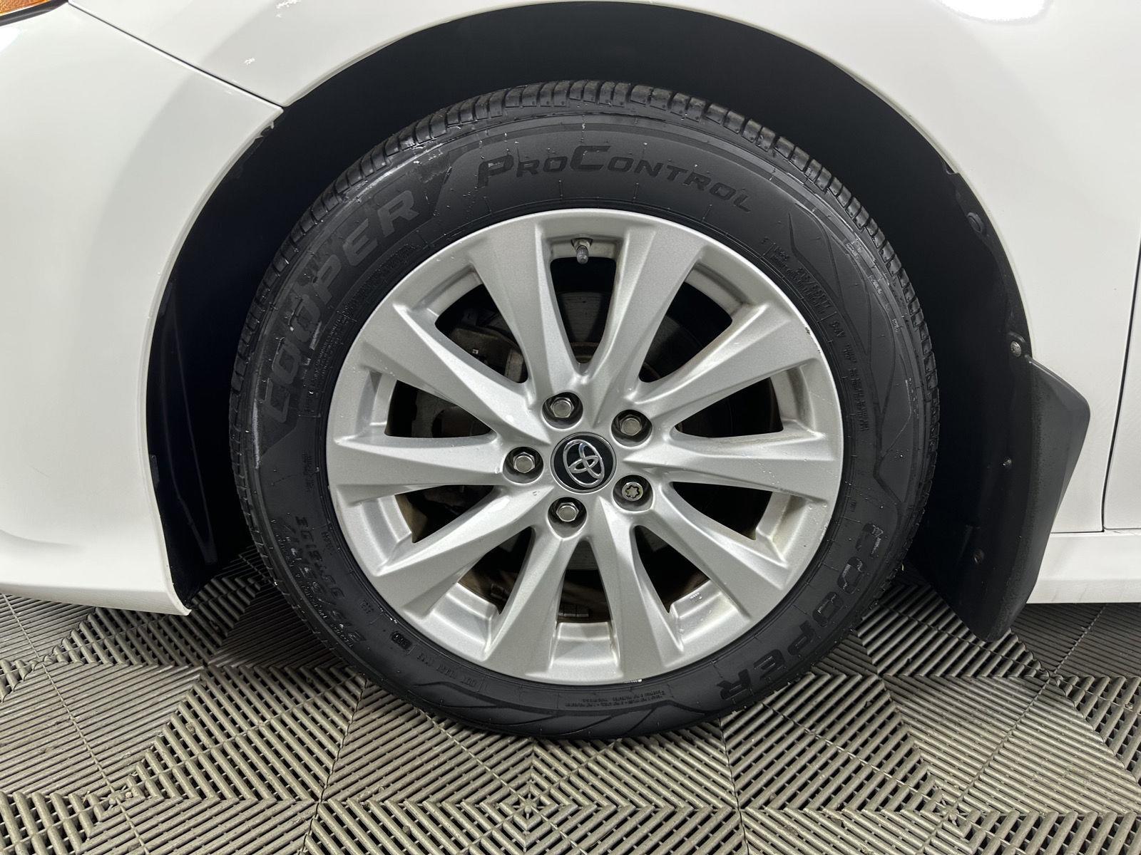 Used 2019 Super White Toyota LE image 16
