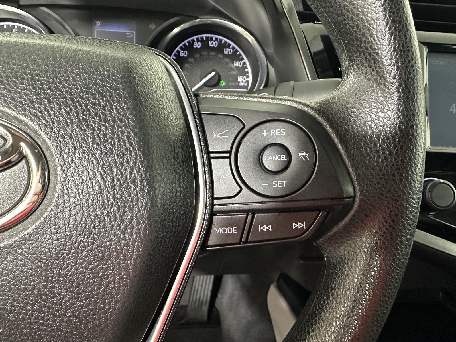Used 2019 Super White Toyota LE image 6