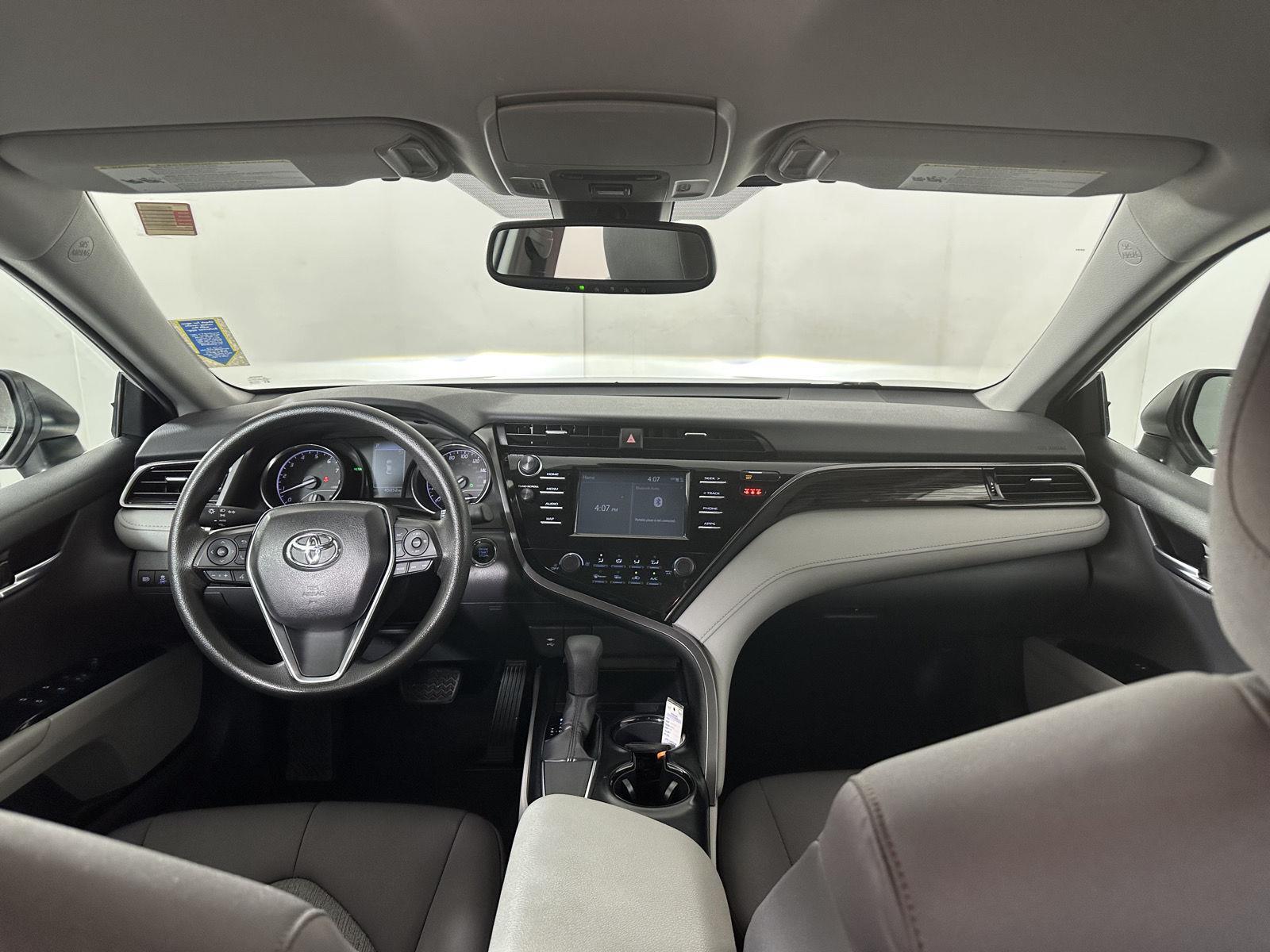 Used 2019 Super White Toyota LE image 2