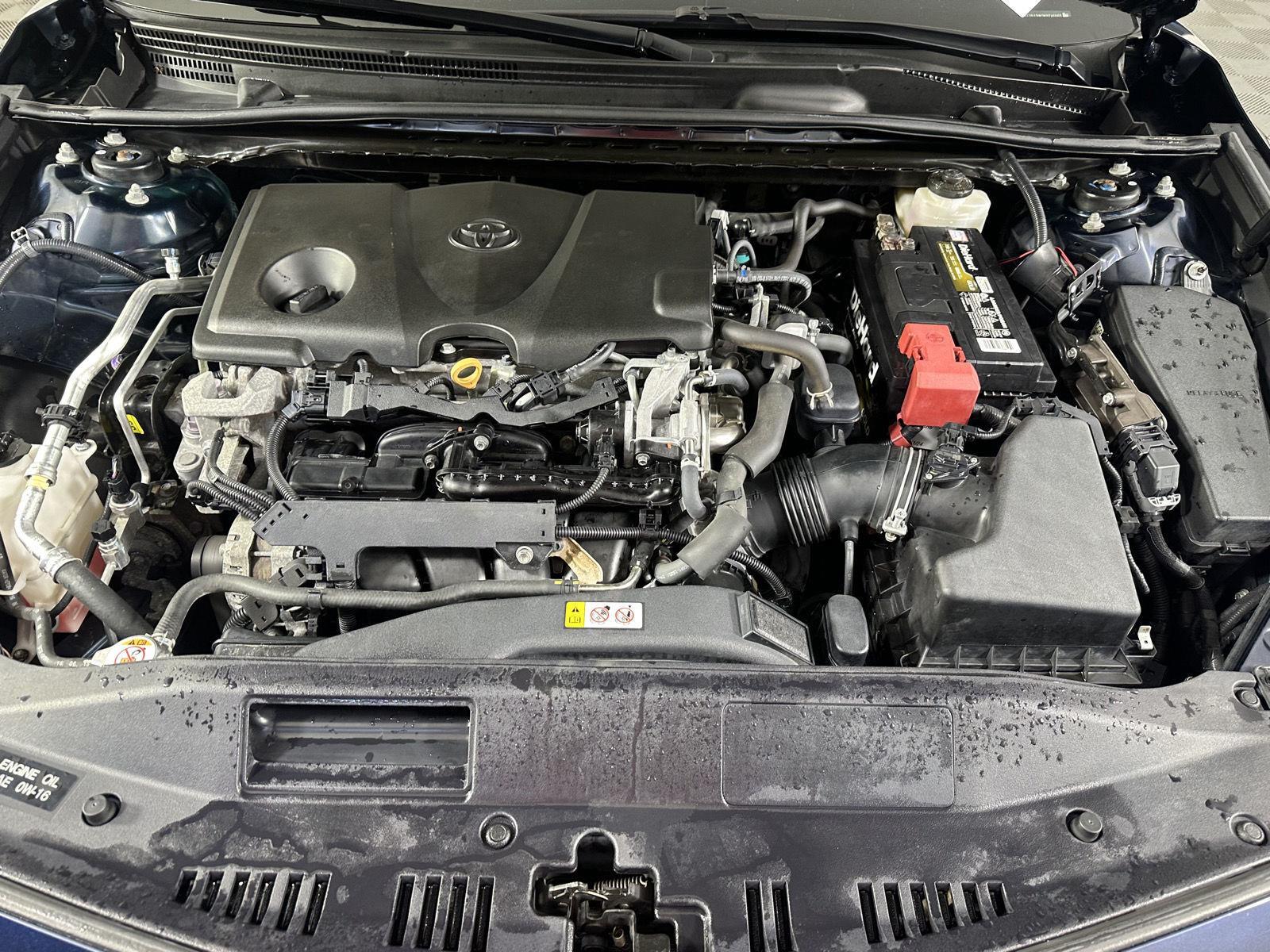 Used 2019 Galactic Aqua Mica Toyota LE image 12