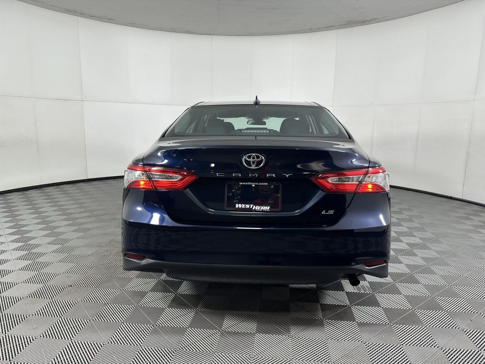 Used 2019 Galactic Aqua Mica Toyota LE image 14