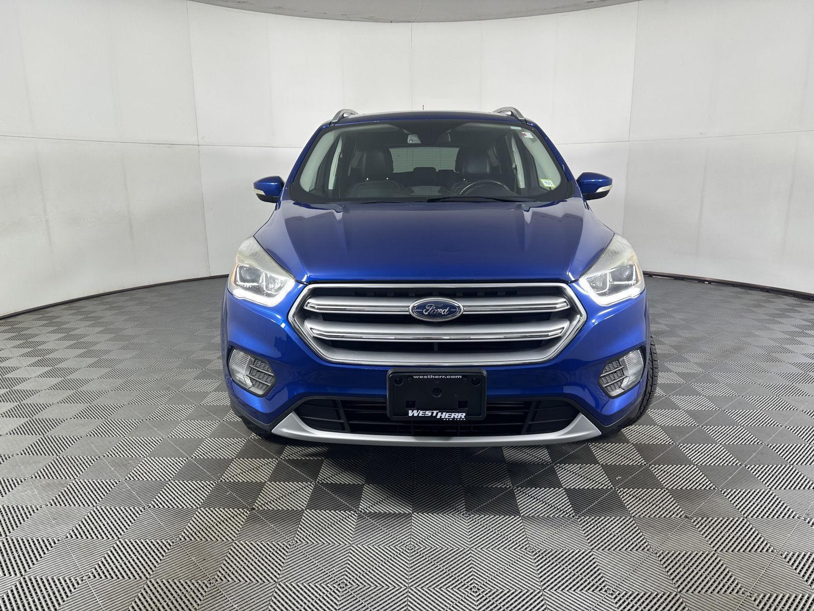 Used 2017 Lightning Blue Ford Titanium image 2
