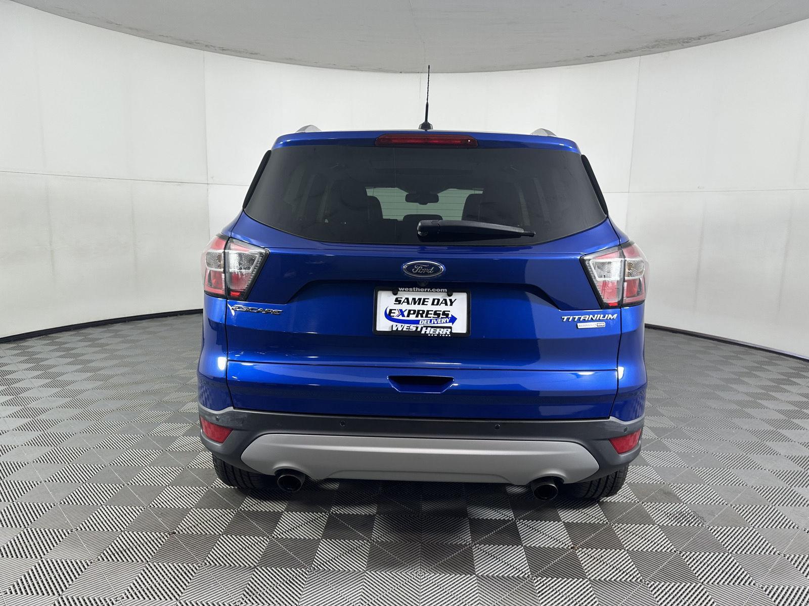 Used 2017 Lightning Blue Ford Titanium image 5