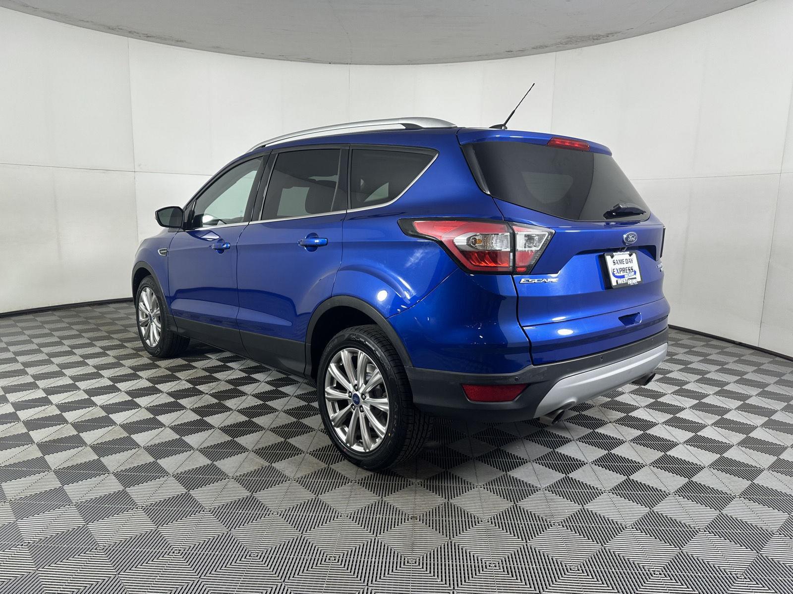 Used 2017 Lightning Blue Ford Titanium image 6
