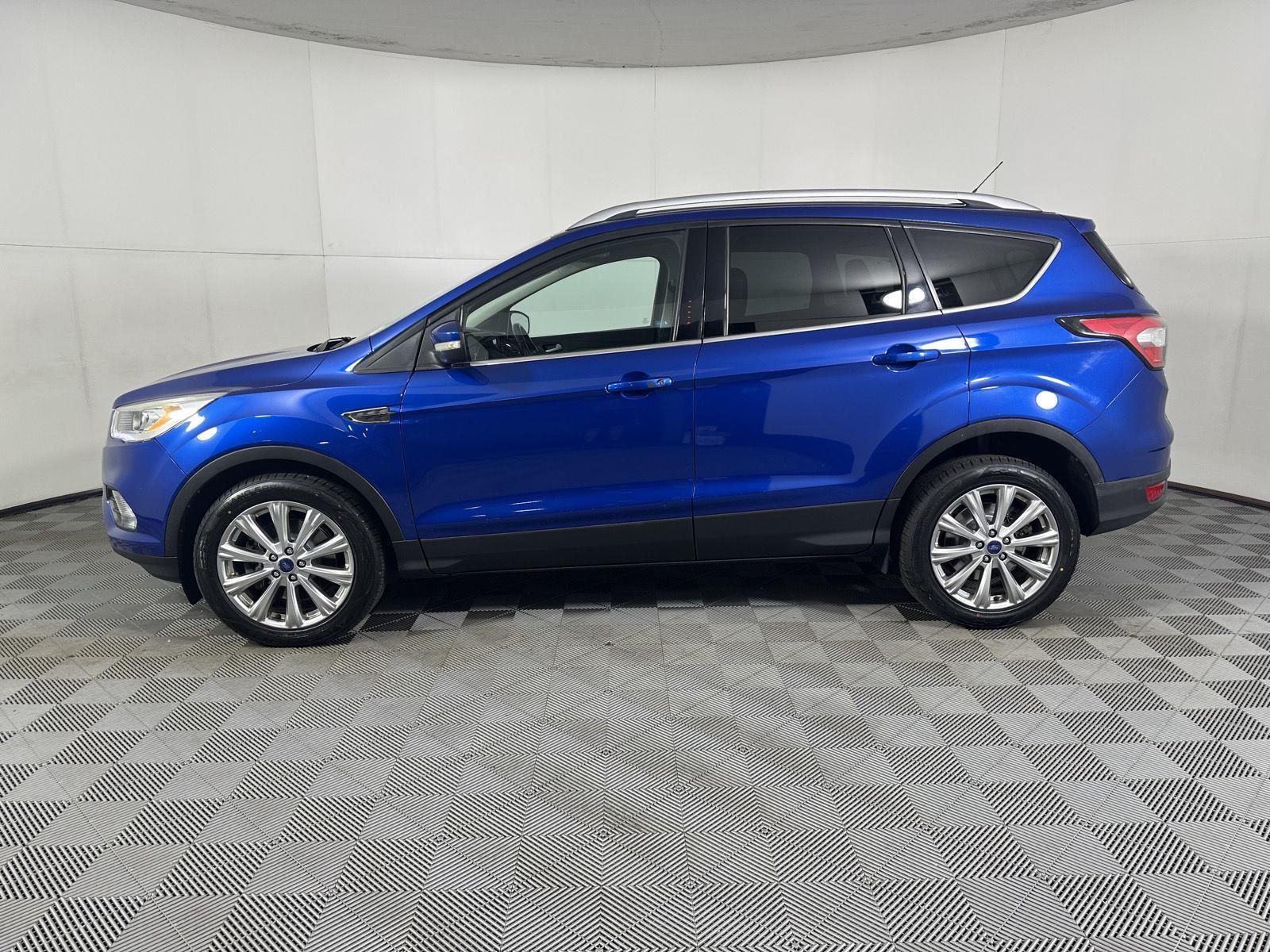 Used 2017 Lightning Blue Ford Titanium image 7