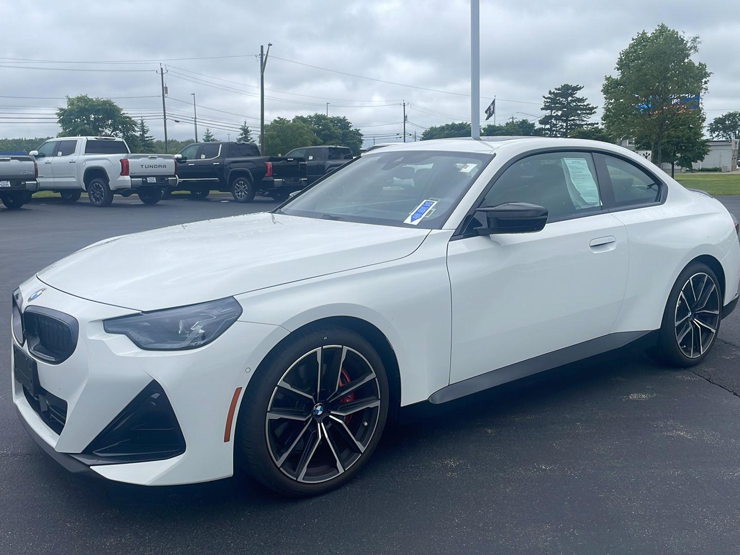 Used 2024 Alpine White BMW M240i xDrive image 6