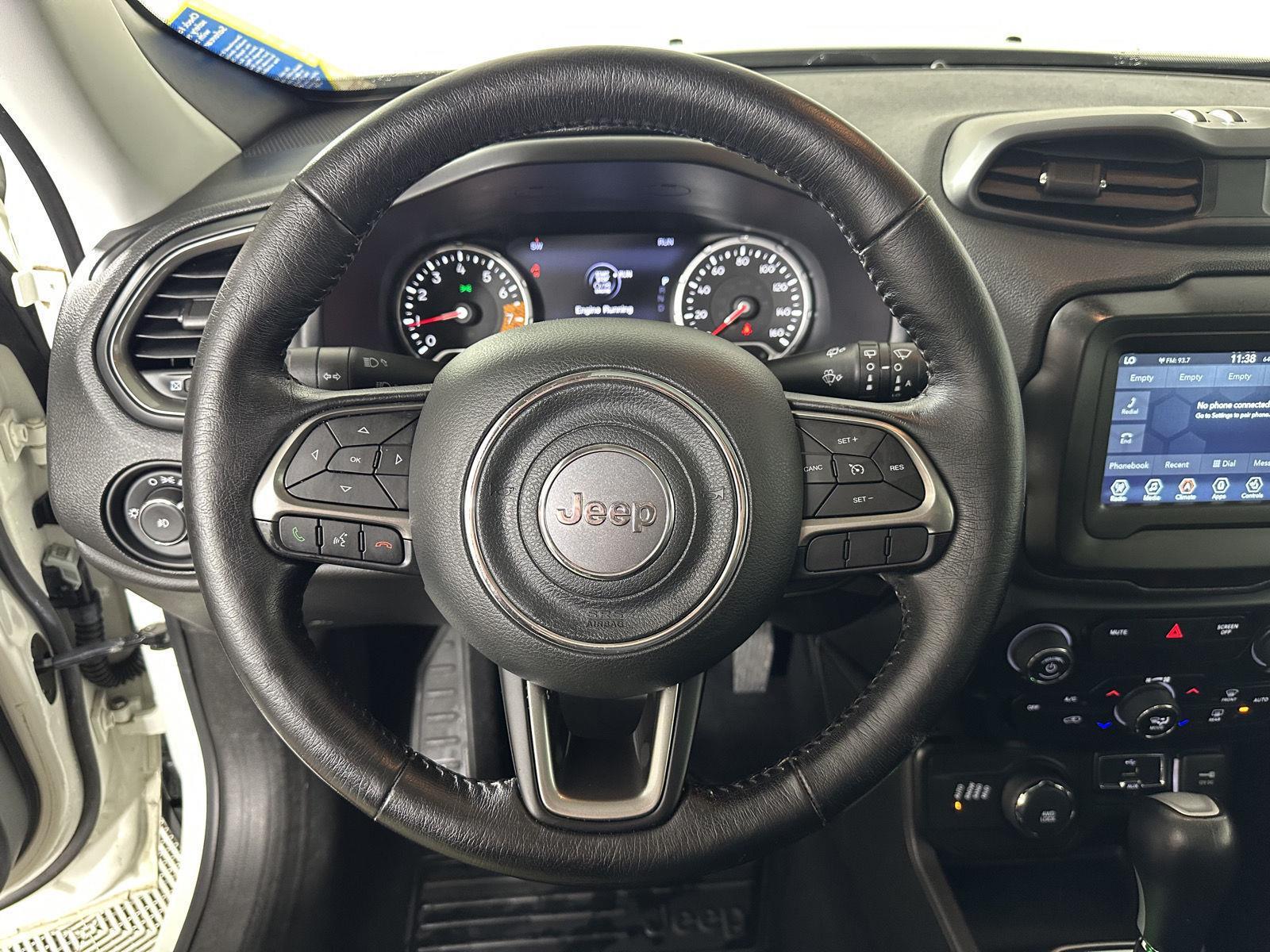 Used 2020 Alpine White Clearcoat Jeep Limited image 10