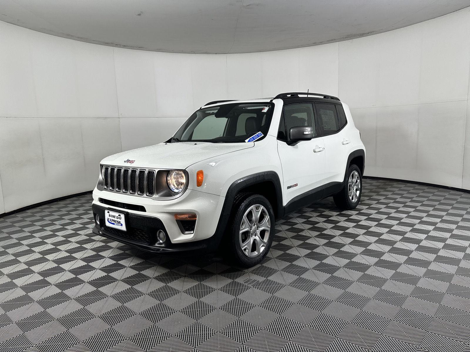 Used 2020 Alpine White Clearcoat Jeep Limited image 18