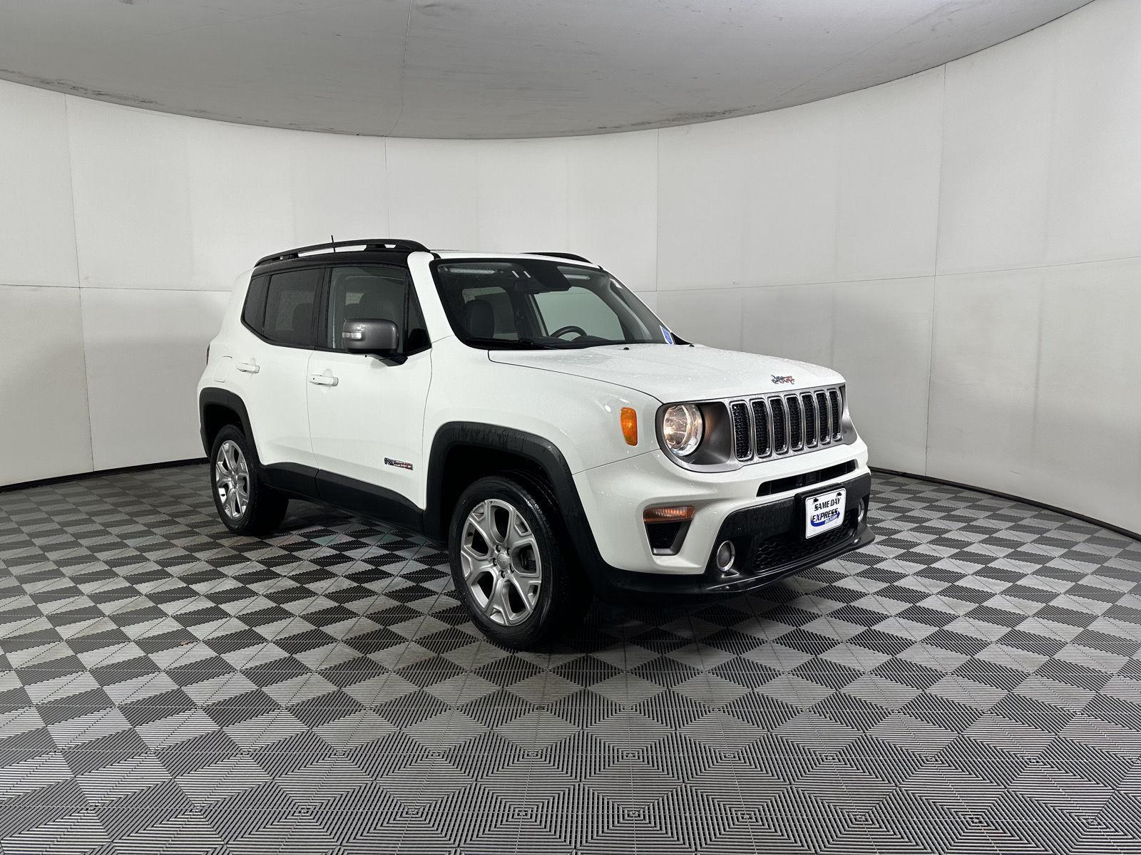 Used 2020 Alpine White Clearcoat Jeep Limited image 21