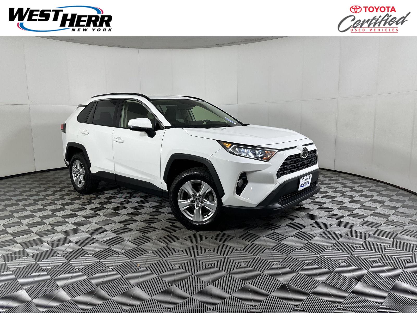 Super White 2020 Toyota RAV4 SUV / Crossover All-Wheel Drive Automatic