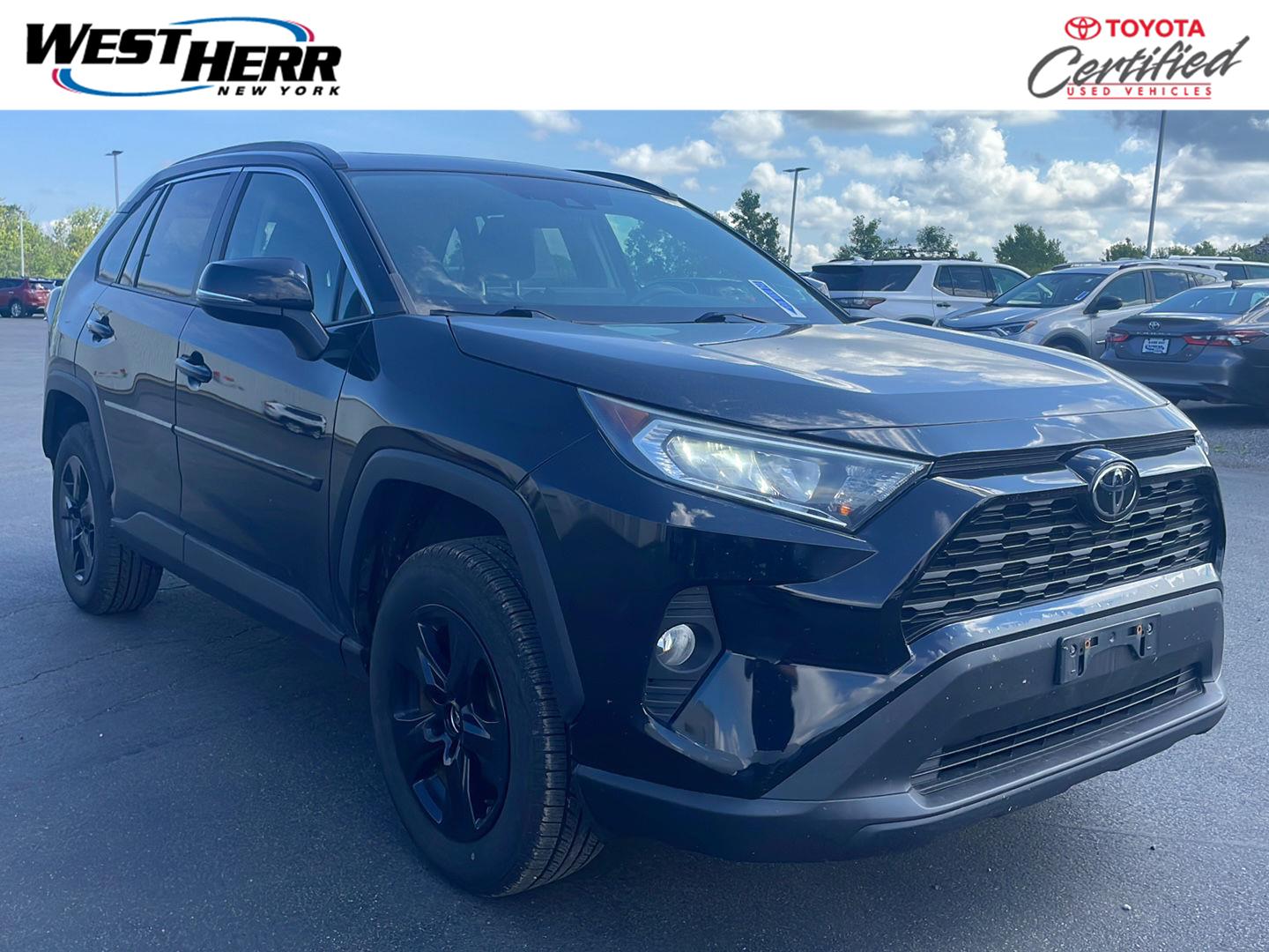 Midnight Black Metallic 2021 Toyota RAV4 SUV / Crossover All-Wheel Drive Automatic