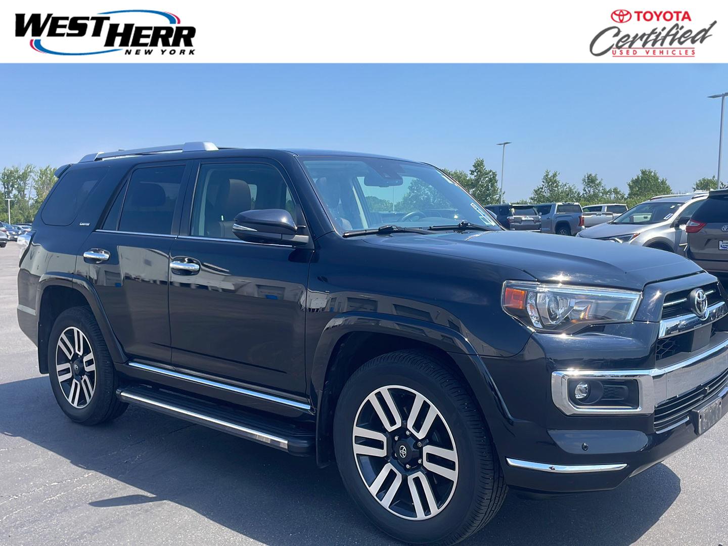 Midnight Black Metallic 2022 Toyota 4Runner SUV / Crossover All-Wheel Drive Automatic