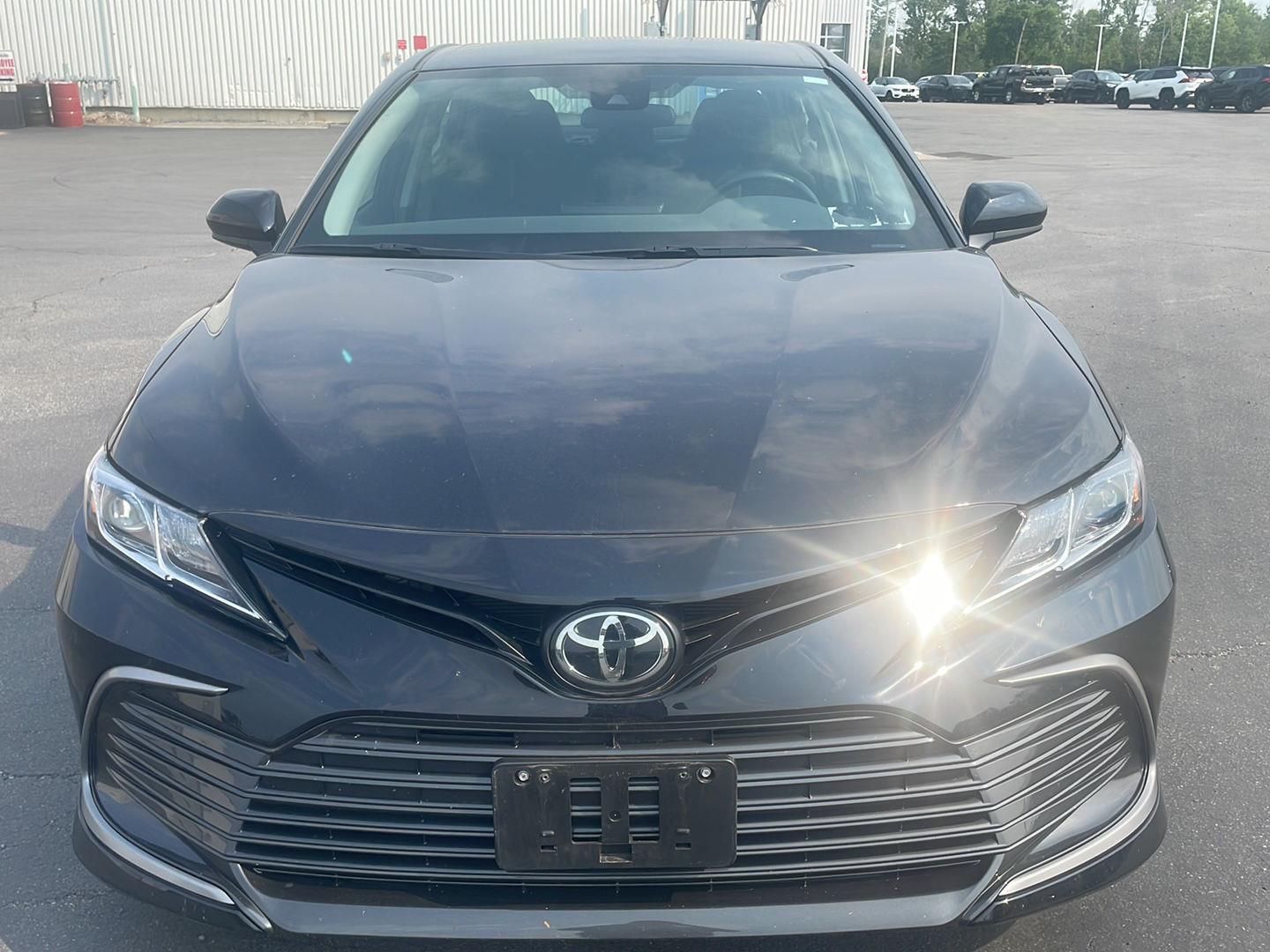 Certified Used 2023 Midnight Black Metallic Toyota LE image 7