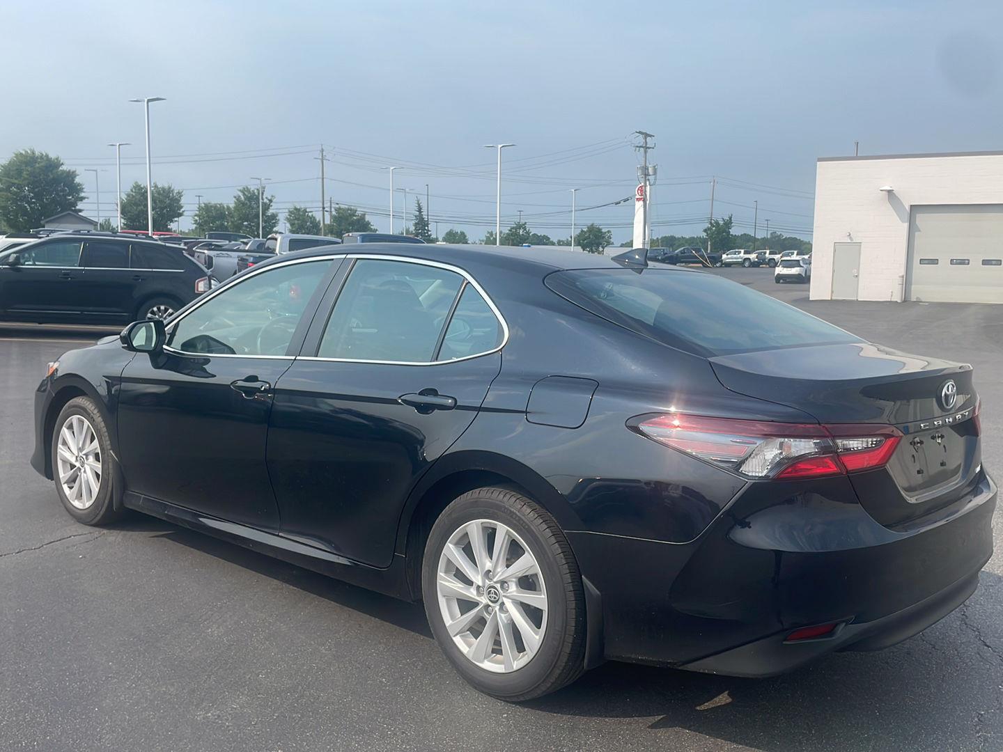 Certified Used 2023 Midnight Black Metallic Toyota LE image 10