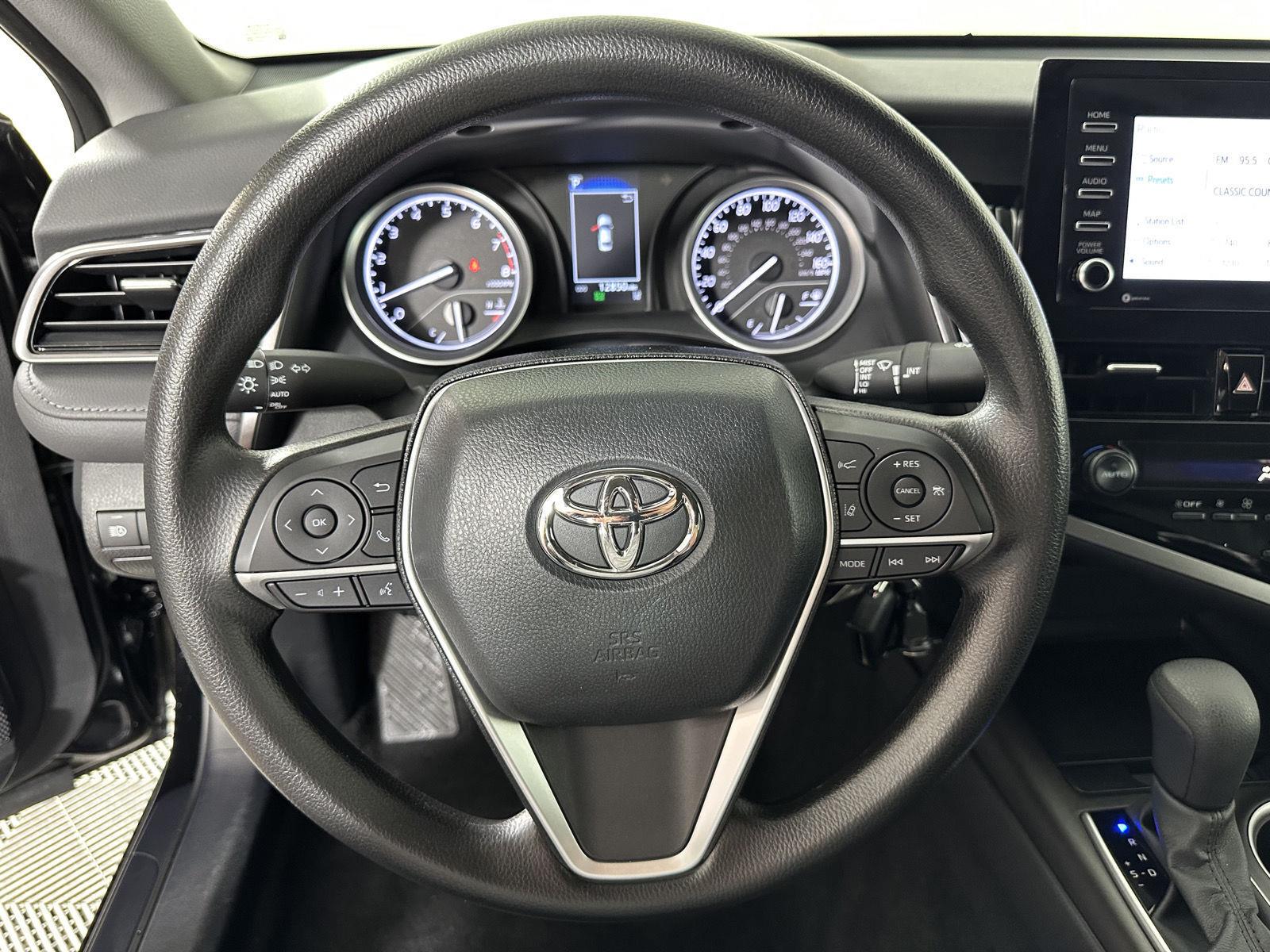 Certified Used 2023 Midnight Black Metallic Toyota LE image 7