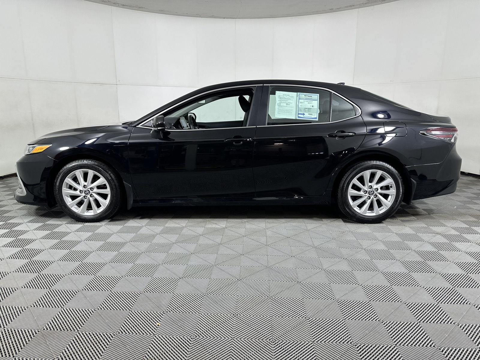 Certified Used 2023 Midnight Black Metallic Toyota LE image 8