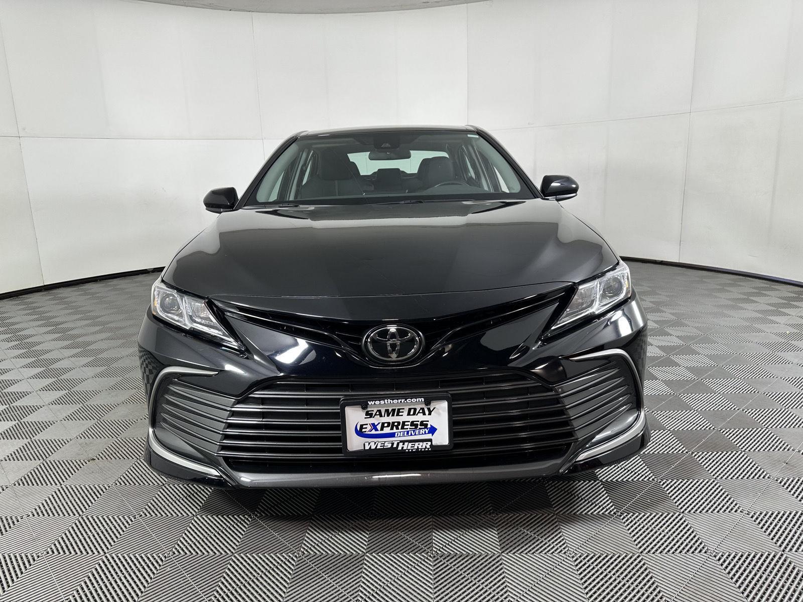 Certified Used 2023 Midnight Black Metallic Toyota LE image 10