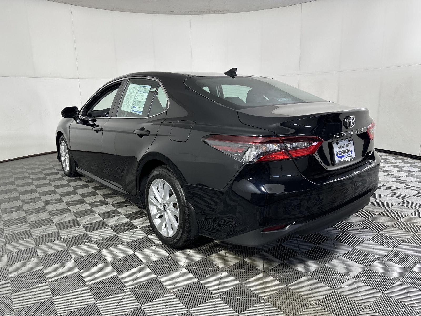 Certified Used 2023 Midnight Black Metallic Toyota LE image 15