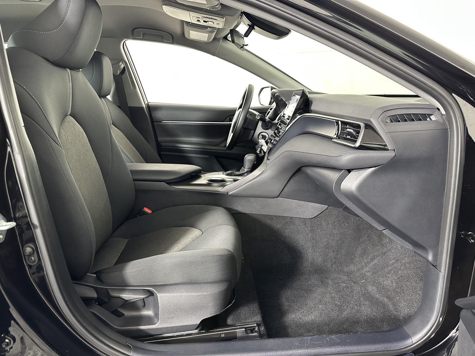 Certified Used 2023 Midnight Black Metallic Toyota LE image 16