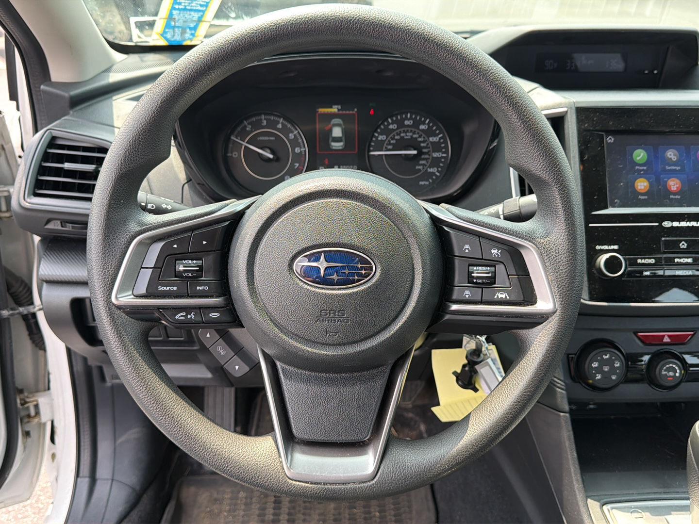 Used 2021 Crystal White Pearl Subaru Base image 6