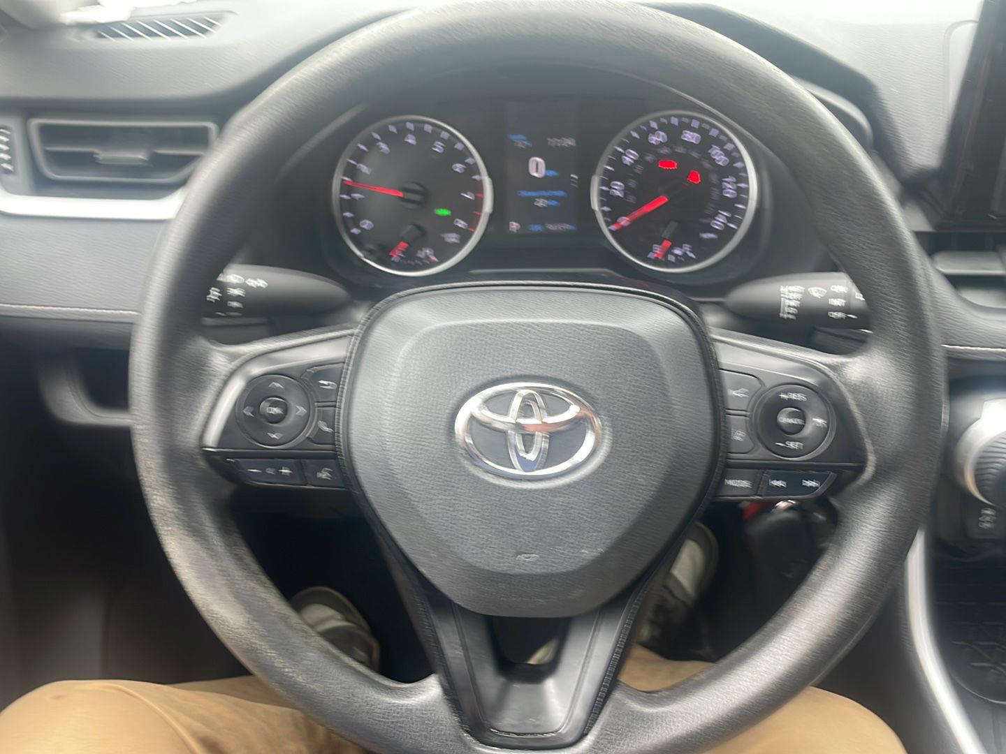 Used 2021 Midnight Black Metallic Toyota LE image 2