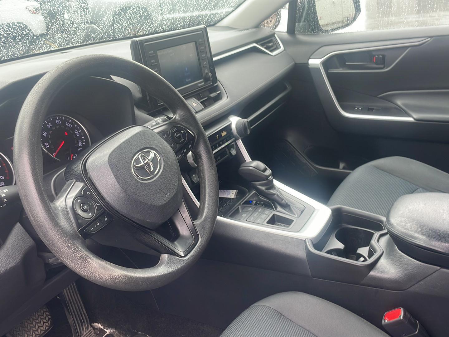 Used 2021 Midnight Black Metallic Toyota LE image 8