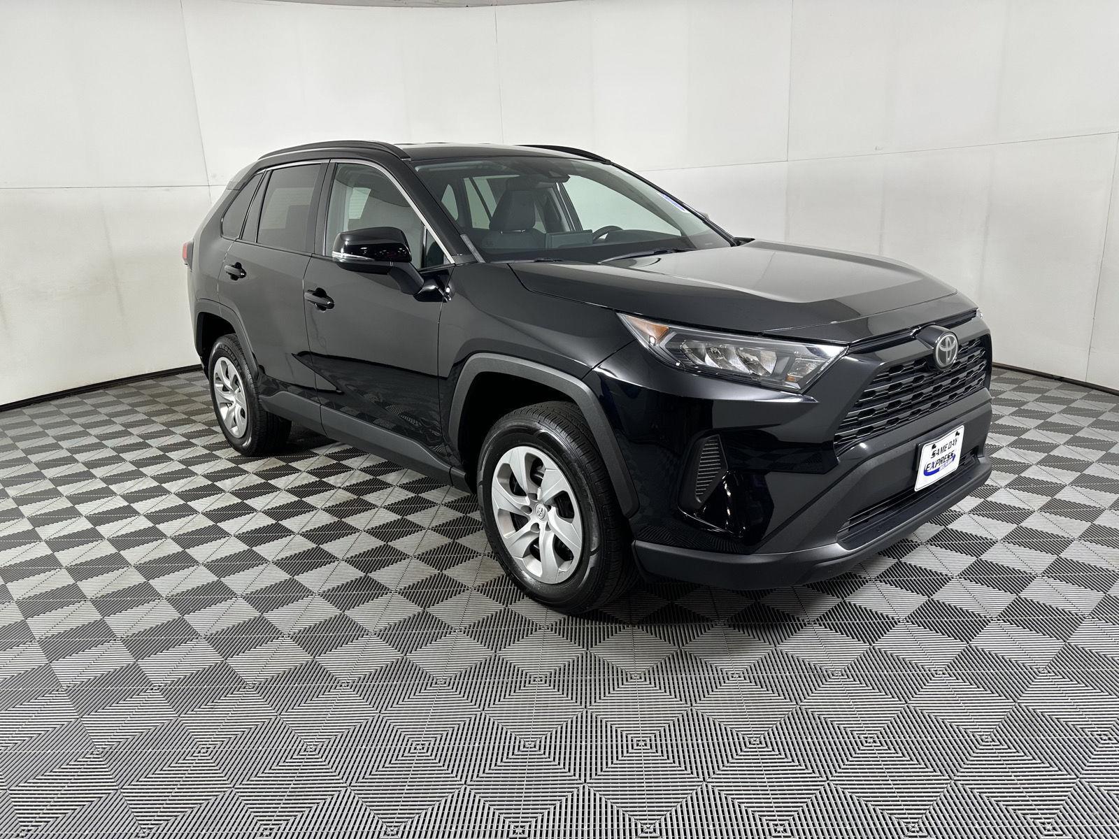 Used 2021 Midnight Black Metallic Toyota LE image 26