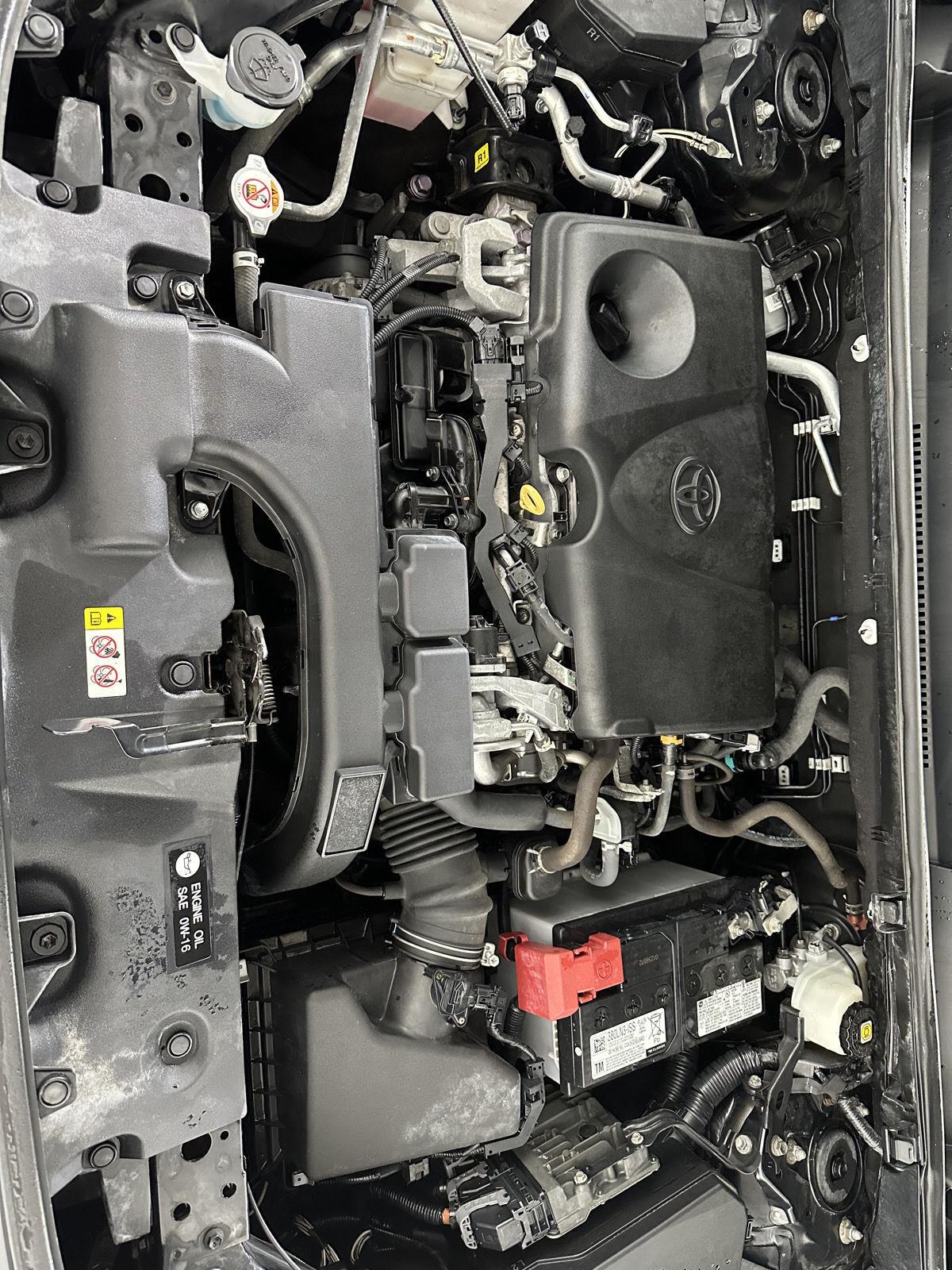 Used 2021 Midnight Black Metallic Toyota LE image 37