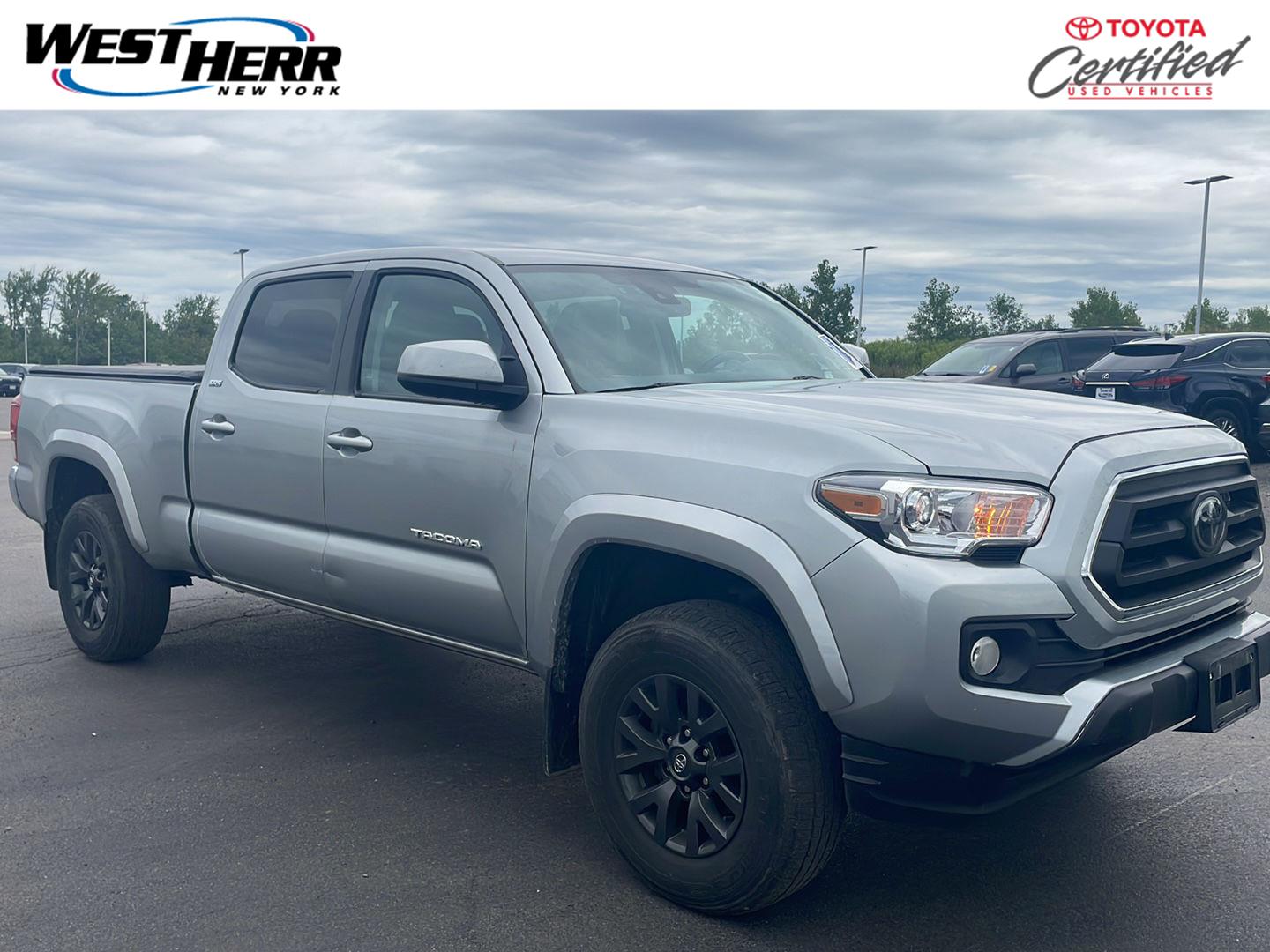 Celestial Silver Metallic 2022 Toyota Tacoma Pickup Truck Four-Wheel Drive Automatic