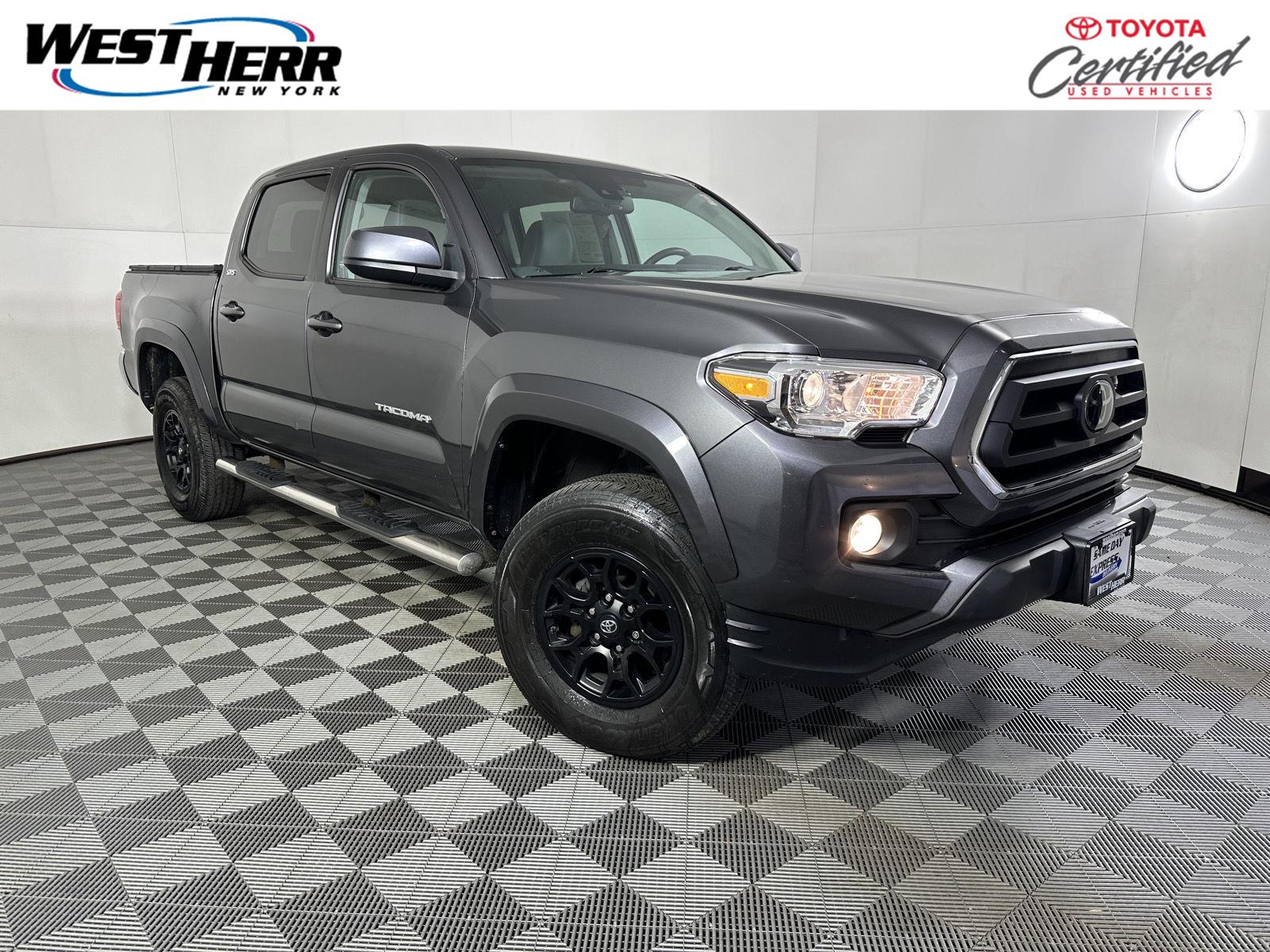 Magnetic Gray Metallic 2021 Toyota Tacoma Pickup Truck Four-Wheel Drive 6-Speed Automatic