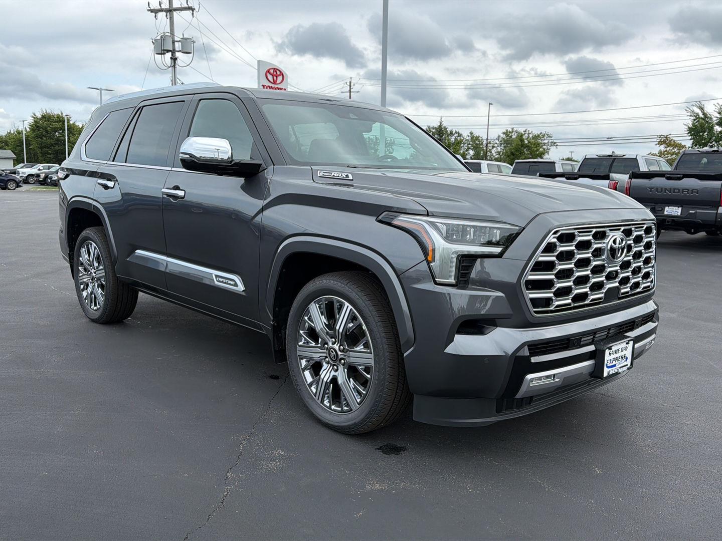New 2026 Magnetic Gray Metallic Toyota Capstone image 6