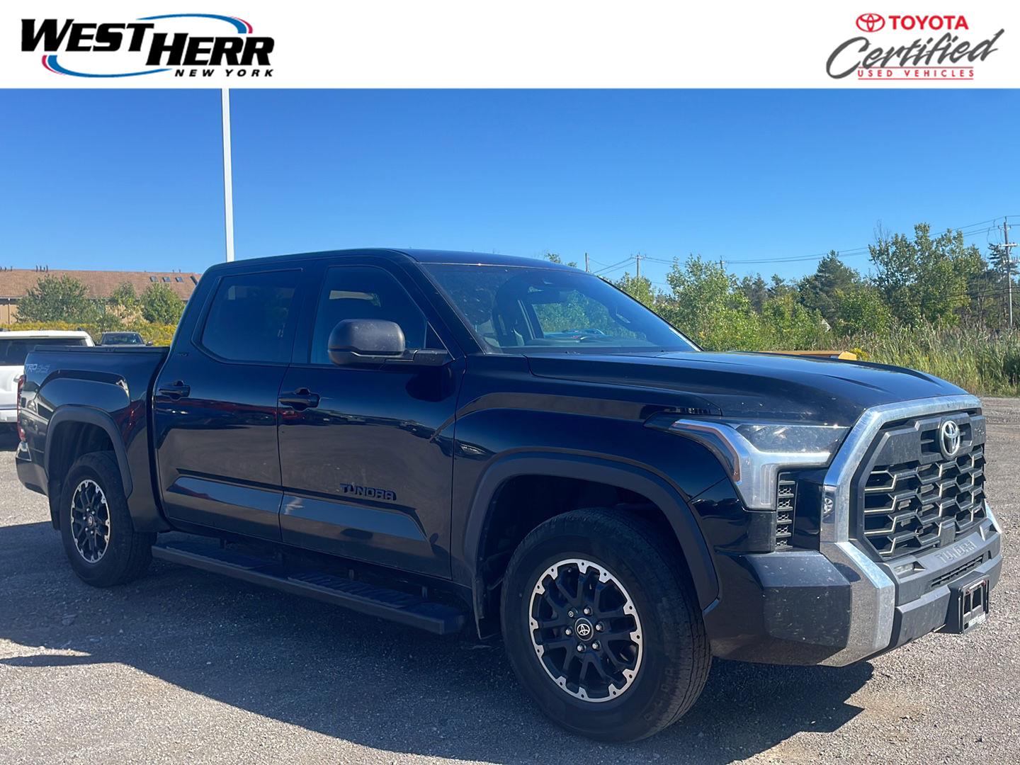 Midnight Black Metallic 2025 Toyota Tundra Pickup Truck Four-Wheel Drive Automatic