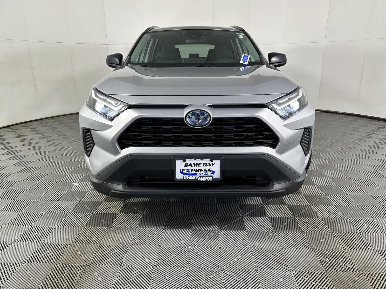 Certified Used 2023 Silver Sky Metallic Toyota Hybrid LE image 2