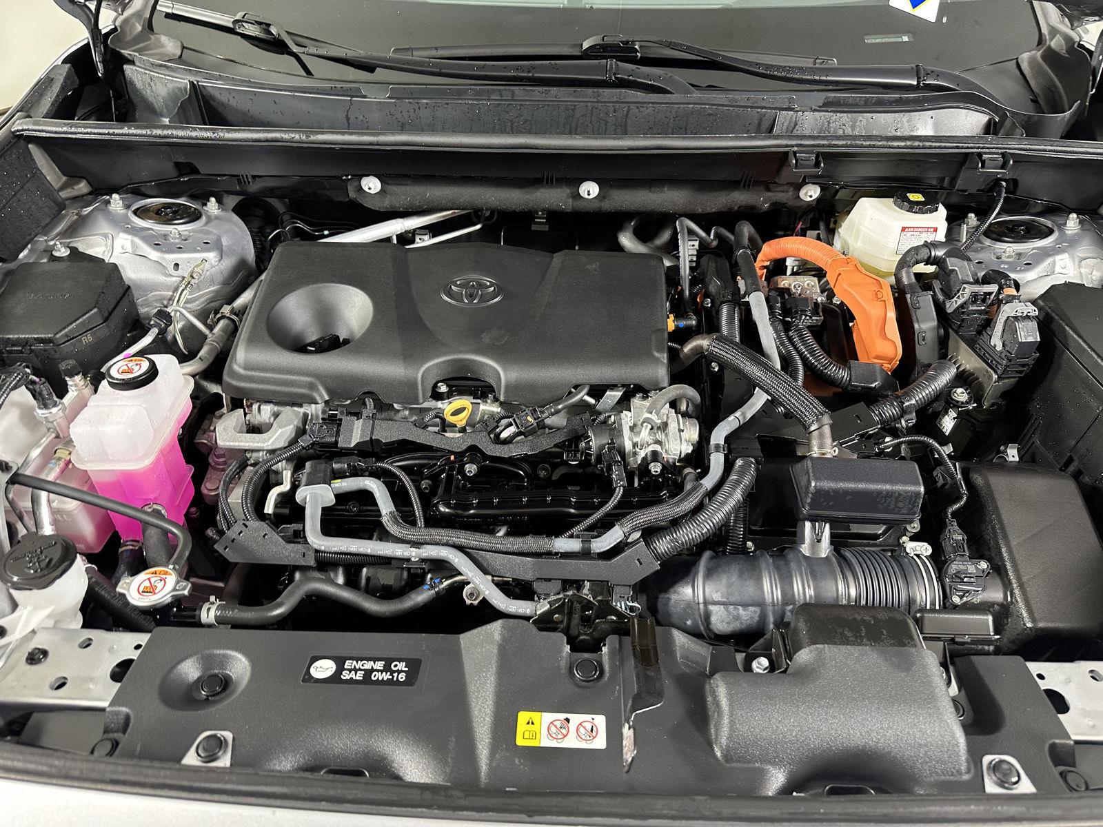 Certified Used 2023 Silver Sky Metallic Toyota Hybrid LE image 3