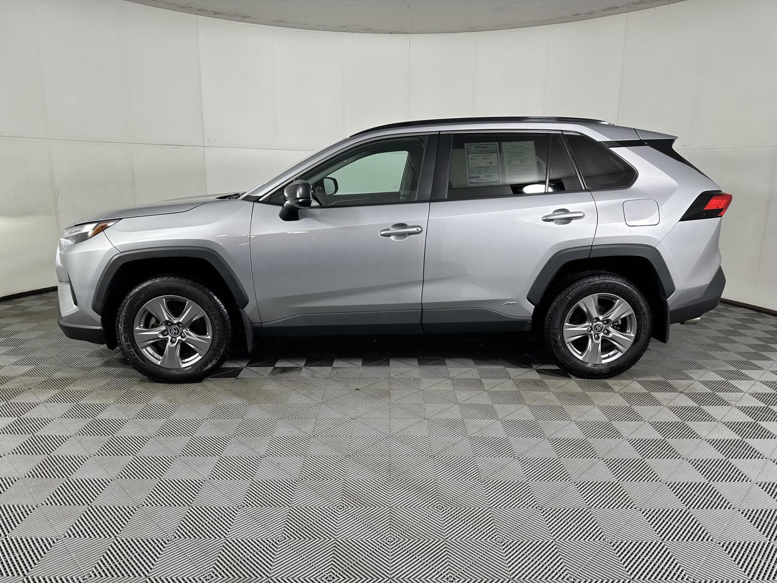 Certified Used 2023 Silver Sky Metallic Toyota Hybrid LE image 5